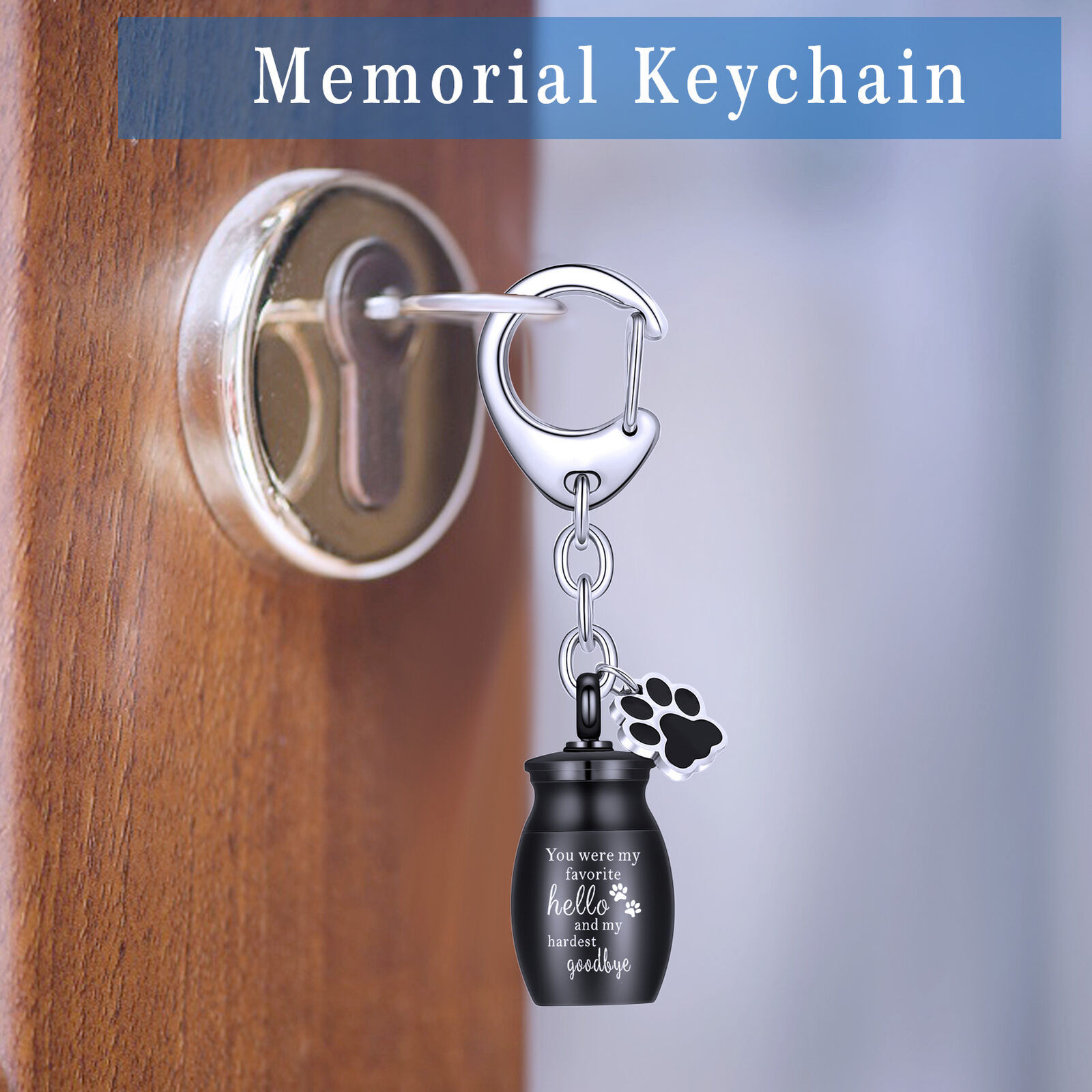 Pet Urns Keychain Pet Urns for Dogs Ashes Keepsake Small Pet Urns for Dogs Cats