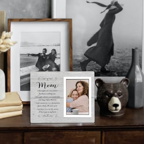 Mom Memorial Picture Frame – Memorial Gifts for Loss of Mother –Sympathy