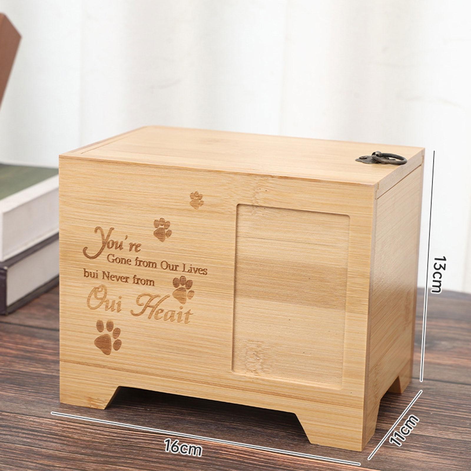 Pet Memorial Urn for Dogs Cats Small Animals Funeral Pet Remembrance Container