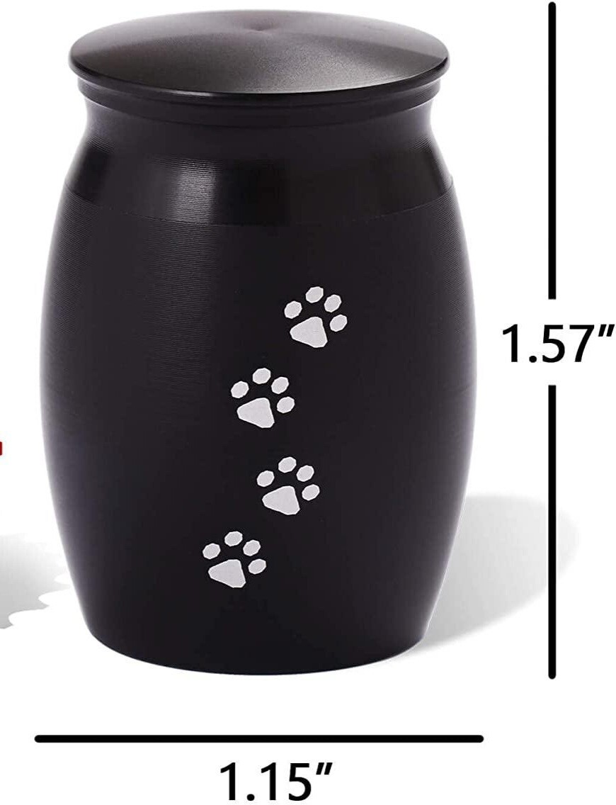 Mini Cremation Keepsake Urns For dogs or cats ashes(5 piece set)