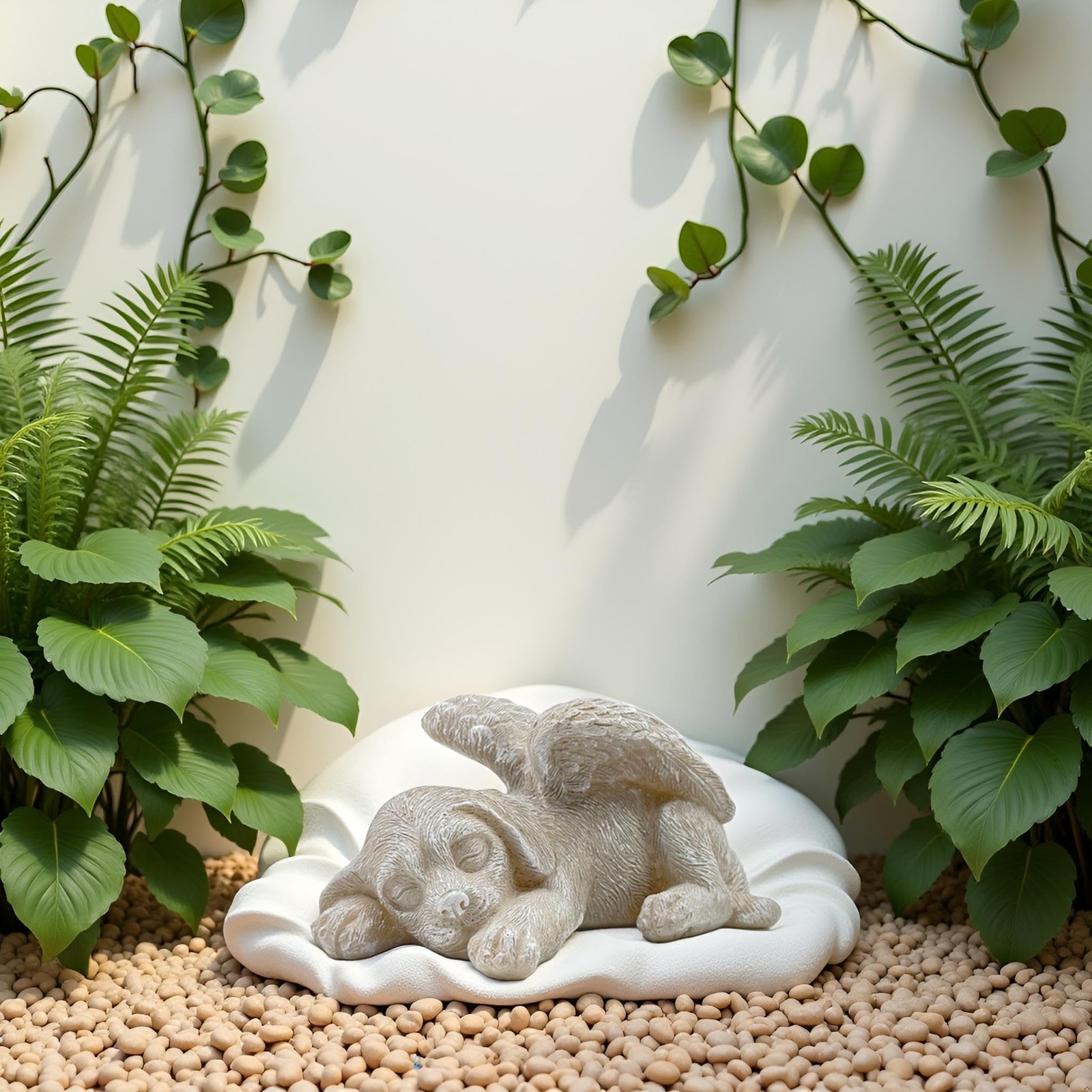 Small Dog Memorial Gifts for Loss of Dog,Resin Pet Memorial Statues,Forever M…