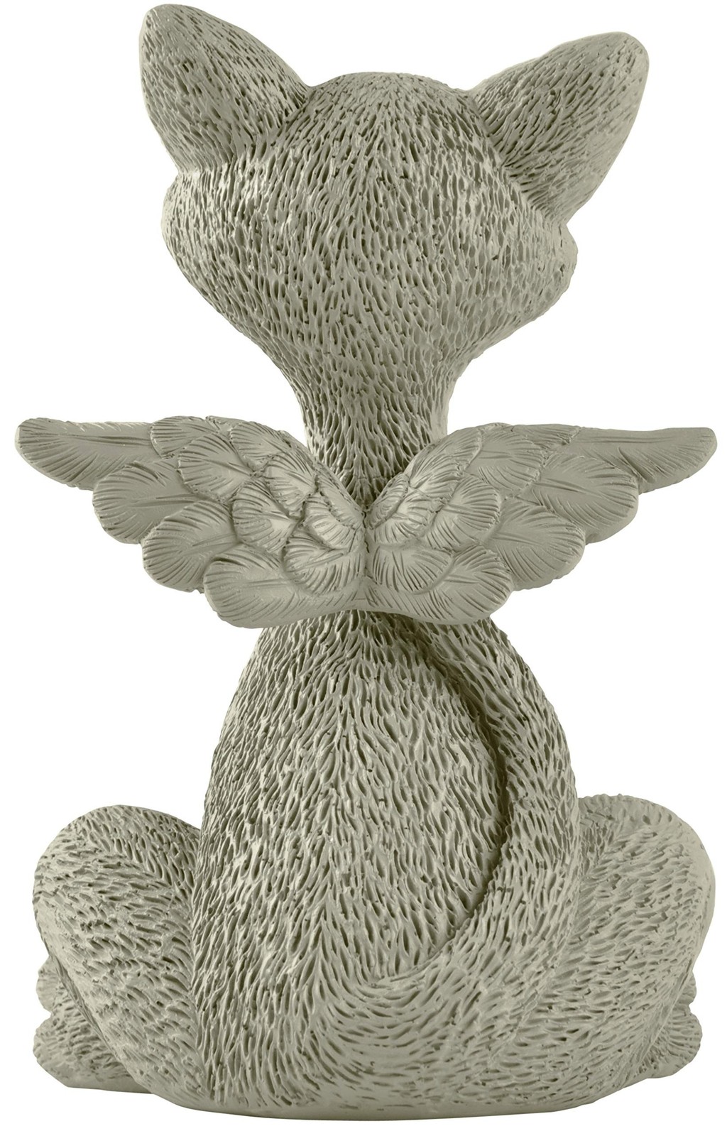 5″ Bereavement Cat Angel Figurine – Resin Memorial Kitty Statue with Wings