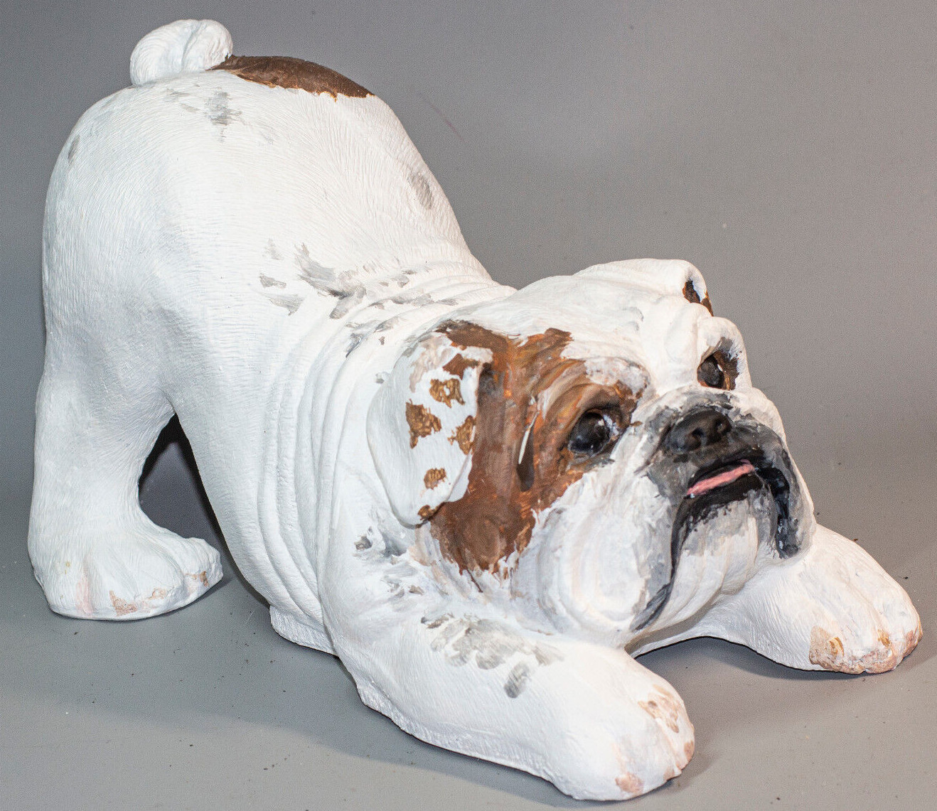 Unique English Bulldog Urn Dog Ashes Pet Memorial Keepsake Animal Grave Ornament