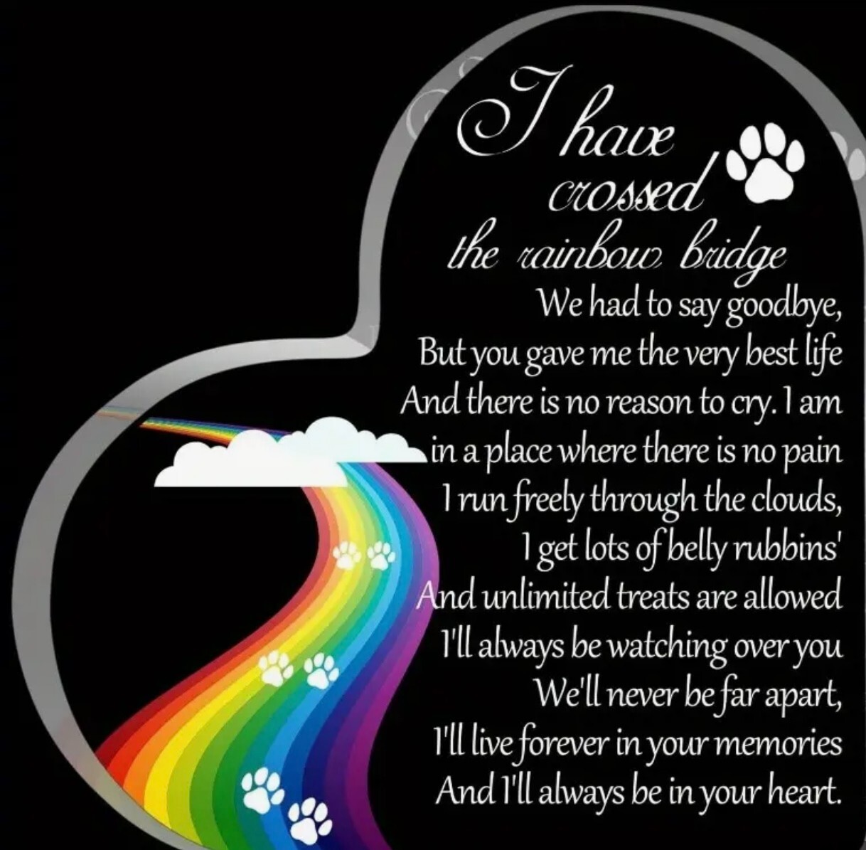 Pet Memorial Heart Remembrance and Bereavement Gift, 12 Variants For Pet Lovers