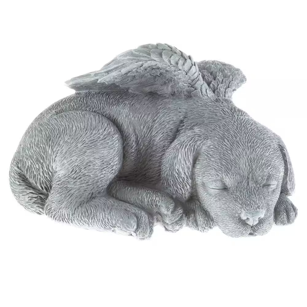 Dog Memorial Angel Garden Statuaries