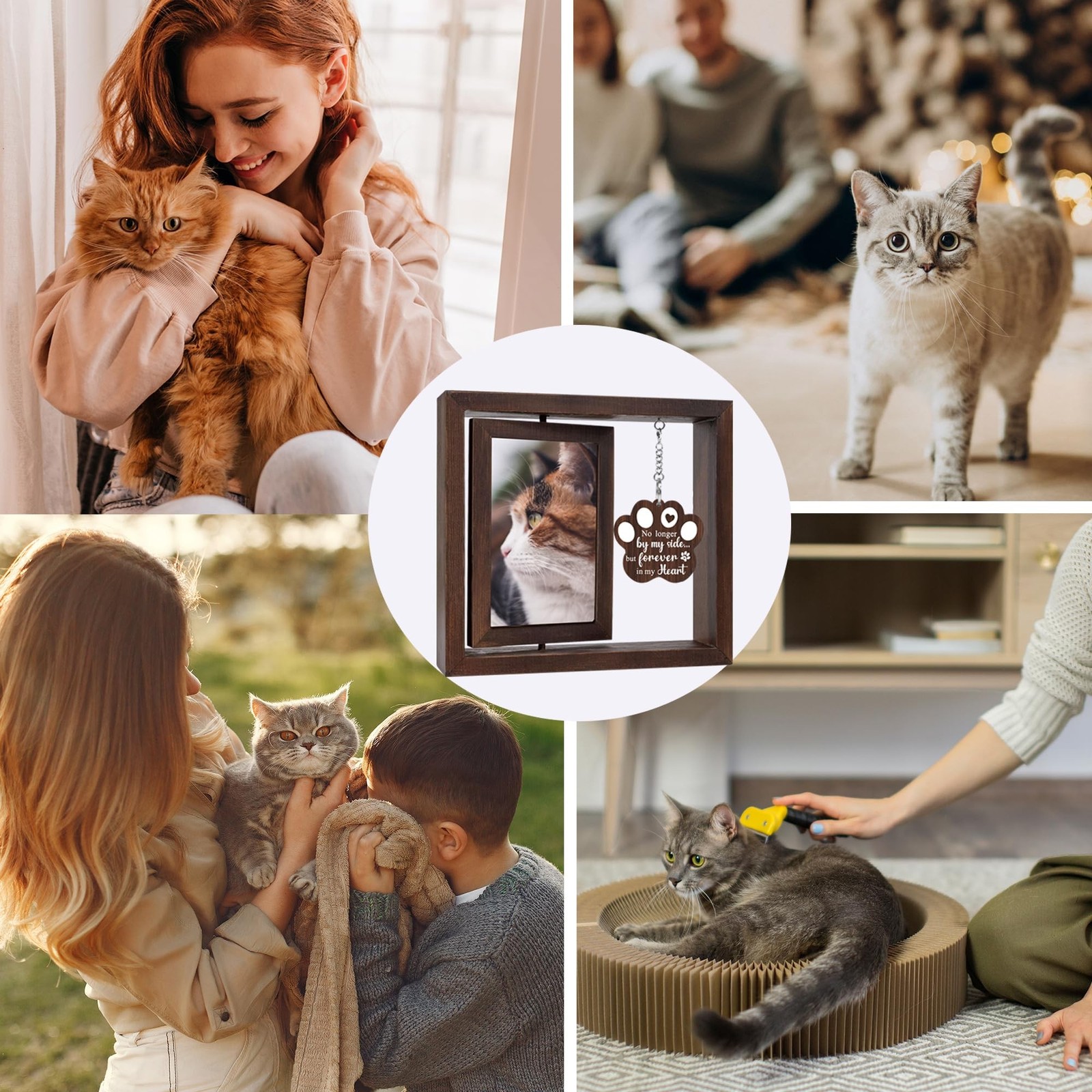 SHOW-YA Cat Memorial Gifts for Loss of Cat – Pet Memorial Gifts Cat,Loss of C…