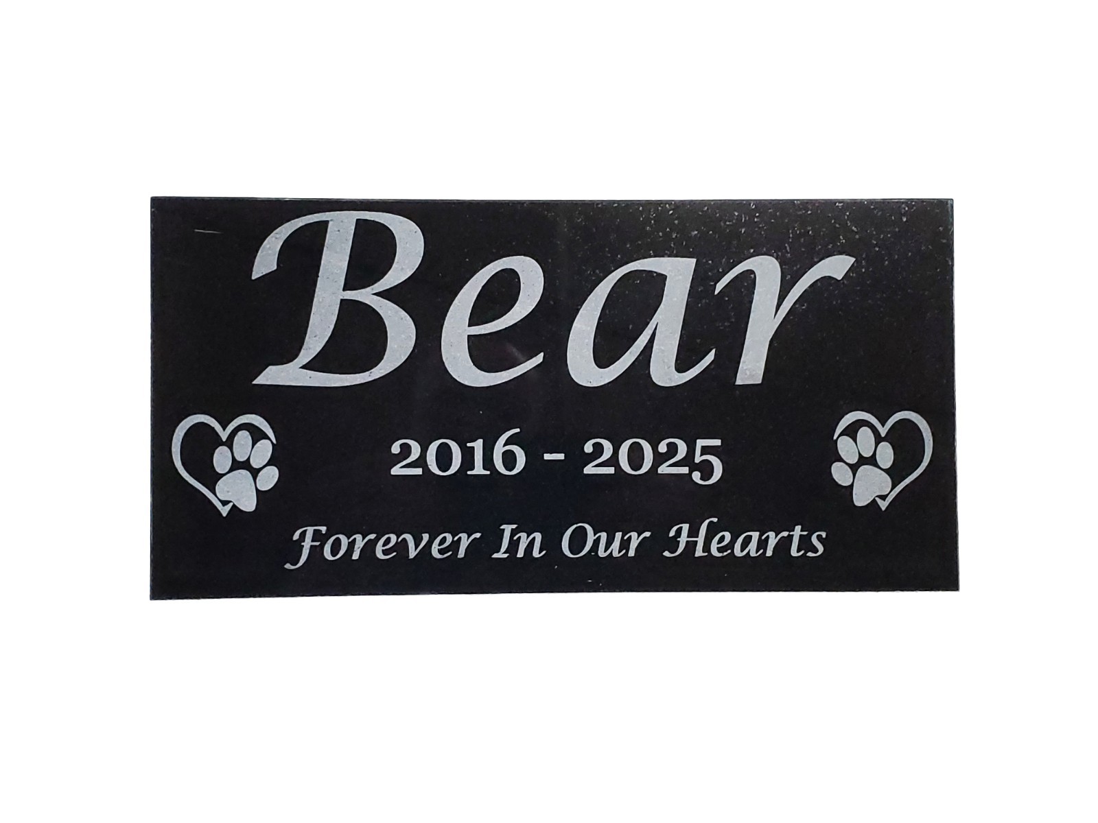 Pet Loss Memorial Grave Marker Headstone Garden Burial Stone Cemetery Plaque t19