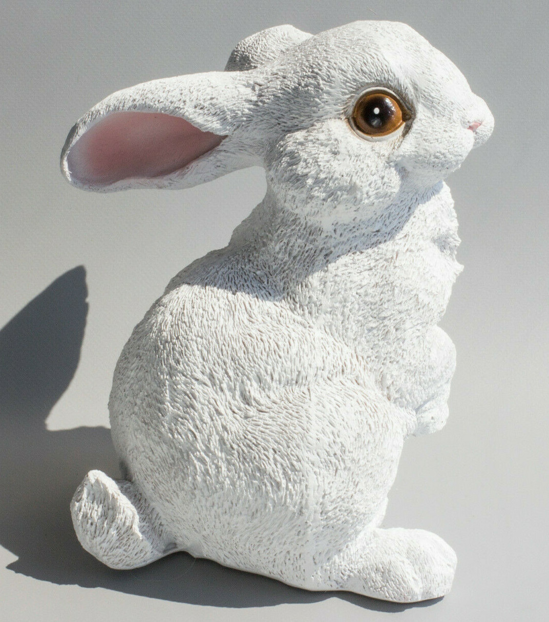 Cremation Urn Pet Ashes Bunny Rabbit Statue Memorial Animal Keepsake Grave Decor