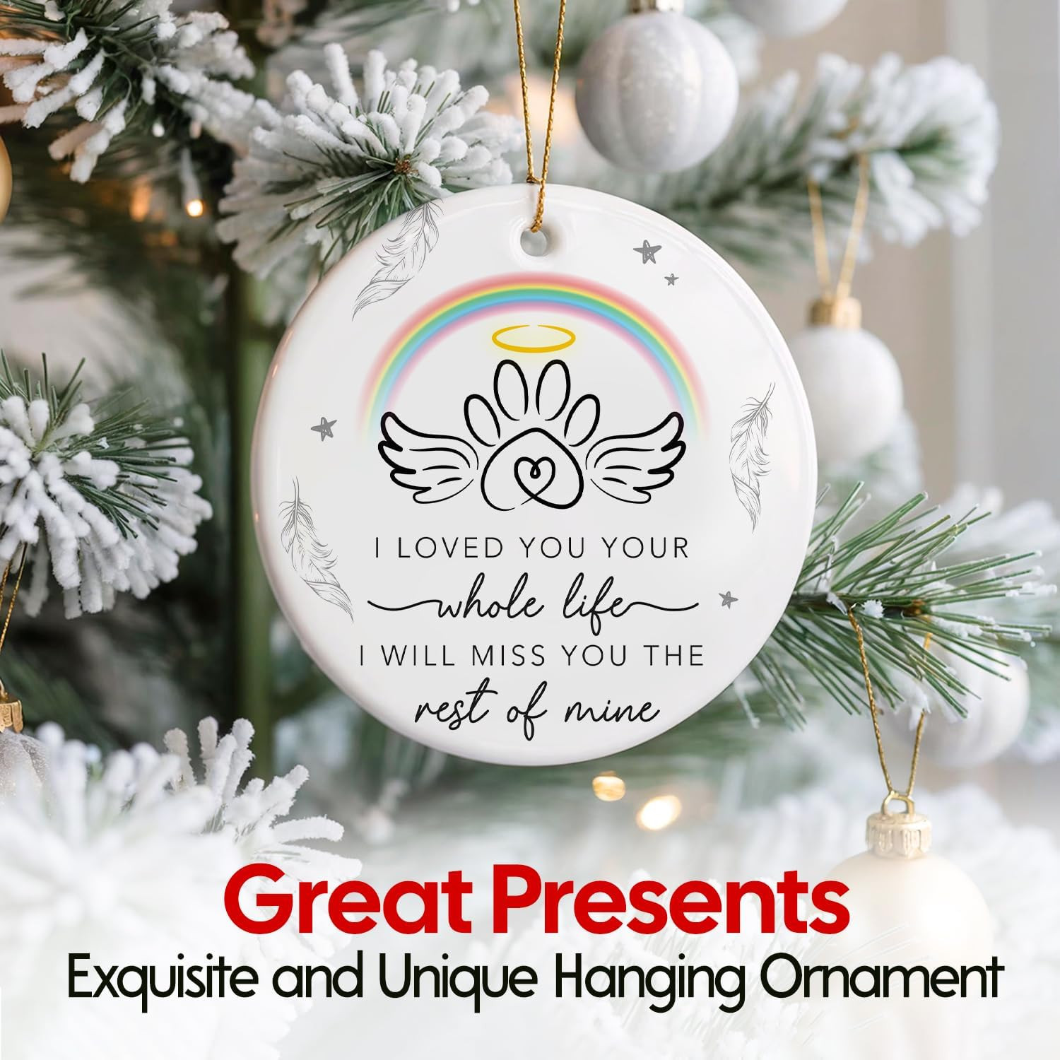 Pet Memorial Gifts – Dog Memorial Loss of Dog, Sympathy Gift – Cat Memorial Gift