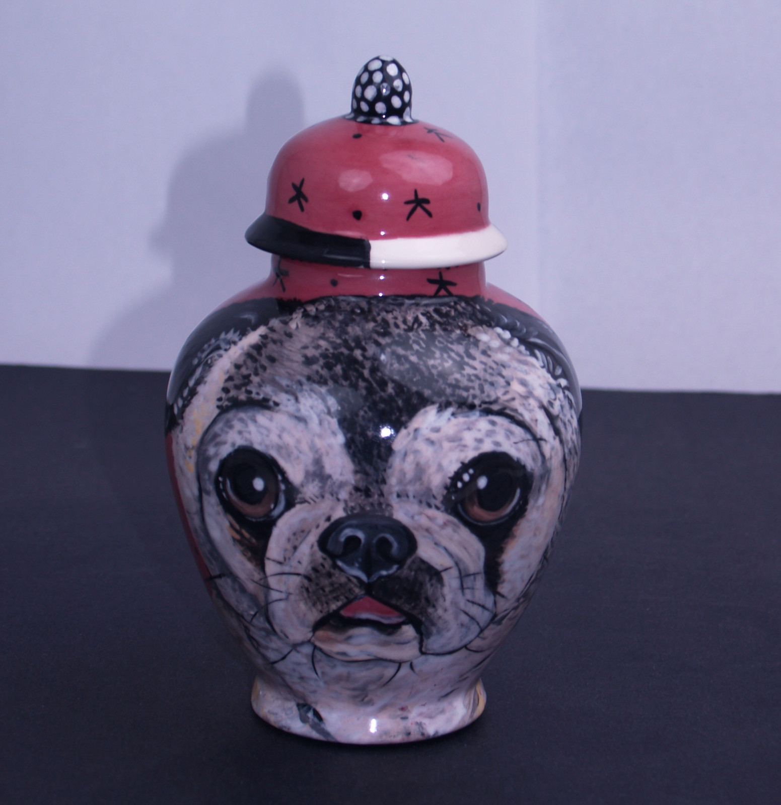 Custom Pet urn for ashes PUG DOG cremation urns pugs burial urn memoralize SMALL