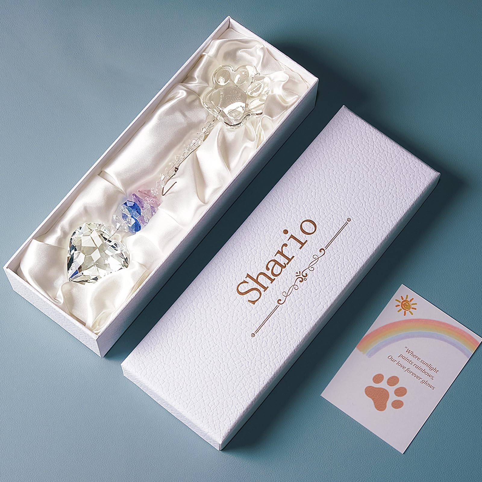 Dog Memorial Gifts for Loss of Dog, Pet Memorial Gifts for Dogs, Crystal Sunc…