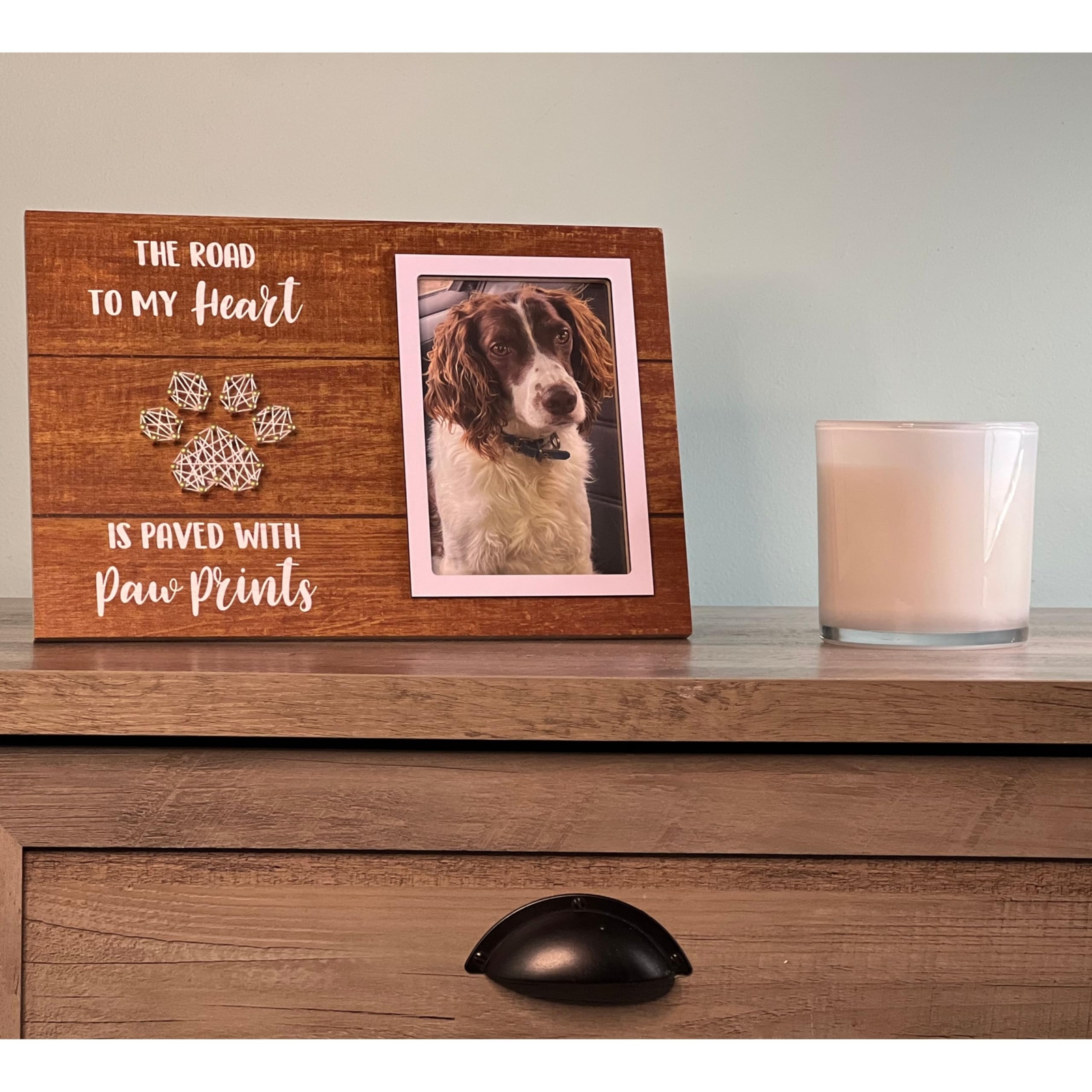 Dog Picture Frame for 4×6 Photo – Pet Memorial Gifts – Dog Memorial Gift