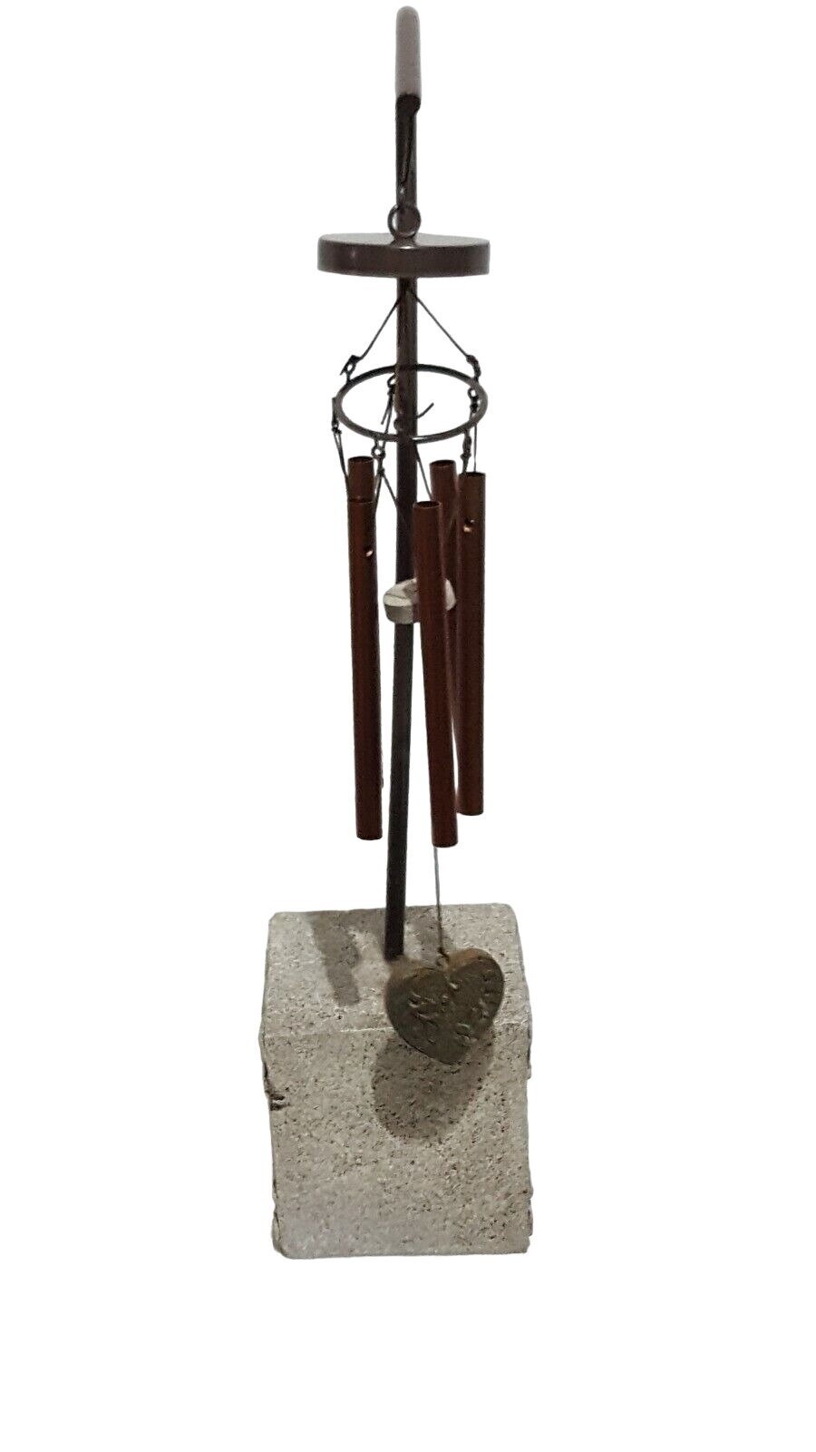 Pet Memorial Wind Chimes Gray – Dog Cat Loss Sympathy Remembrance Gift