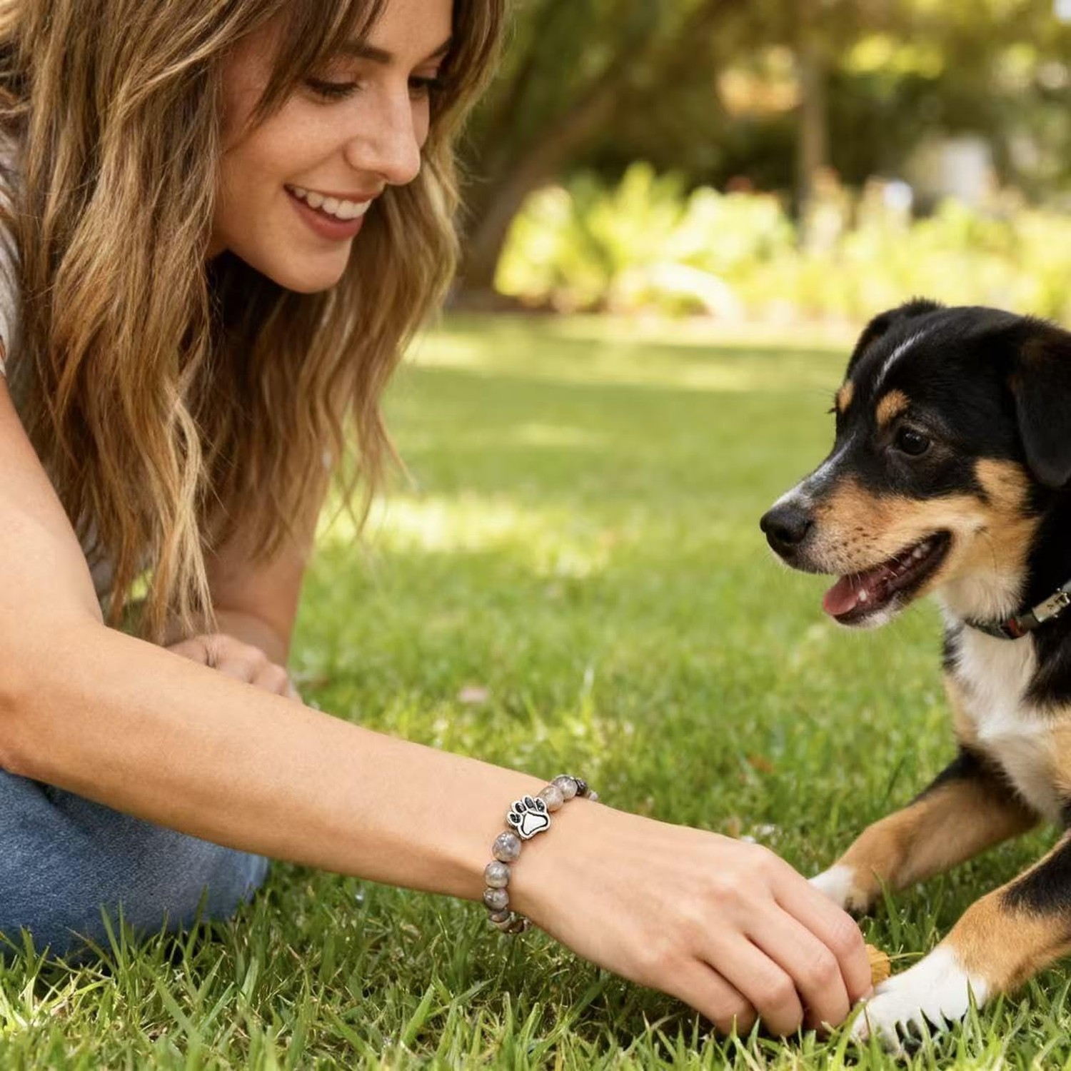 Cat Dog Memorial Gifts for Loss of Dog Cat Bracelet Pet Loss Gift Women Men |…