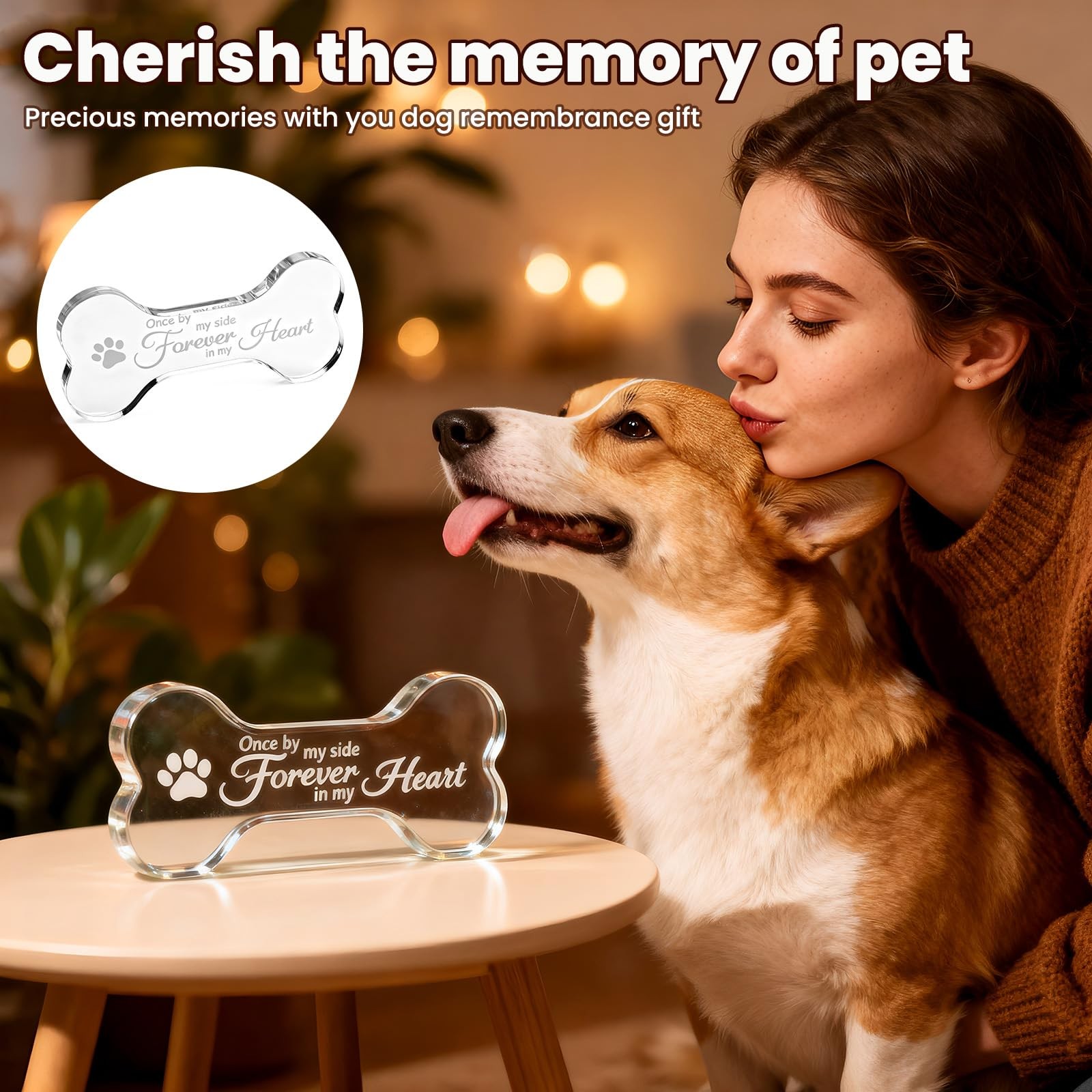 Dog Memorial Gifts for Loss of Dog, Pet Memorial Gifts for Dogs, Pet Remembrance
