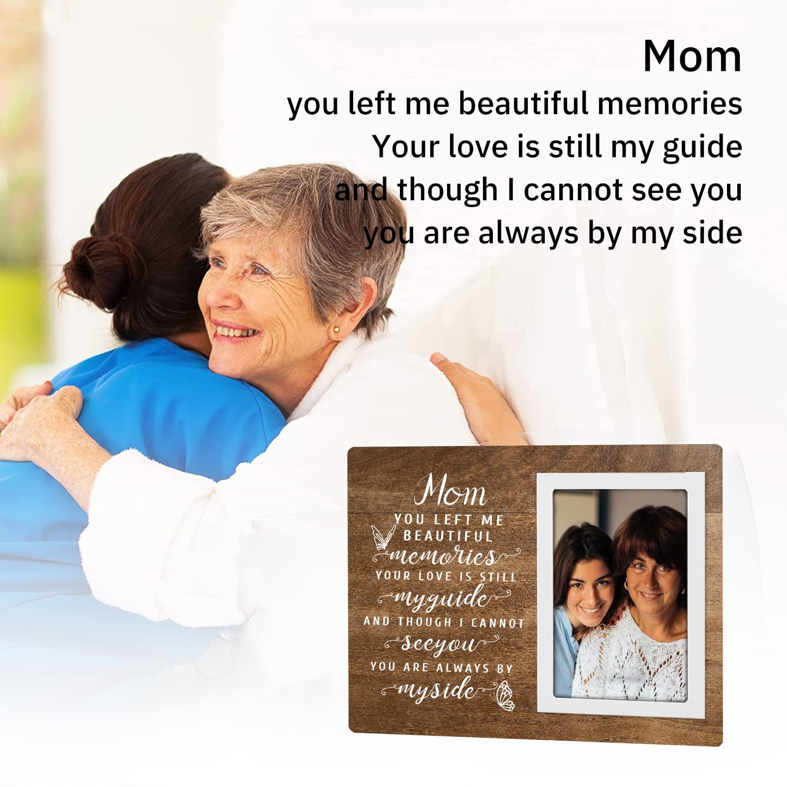 SteadStyle Memorial Gift for Loss of Mother – Memorial Picture Frames – Sympa…