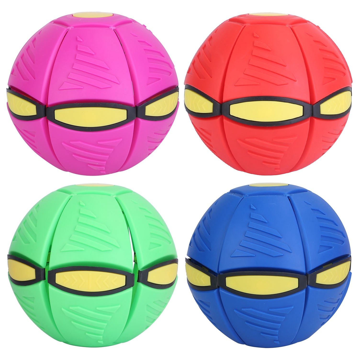 4 Pack Flying Saucer Ball Electric Colorful Flying Toy UFO Ball With LED Lights