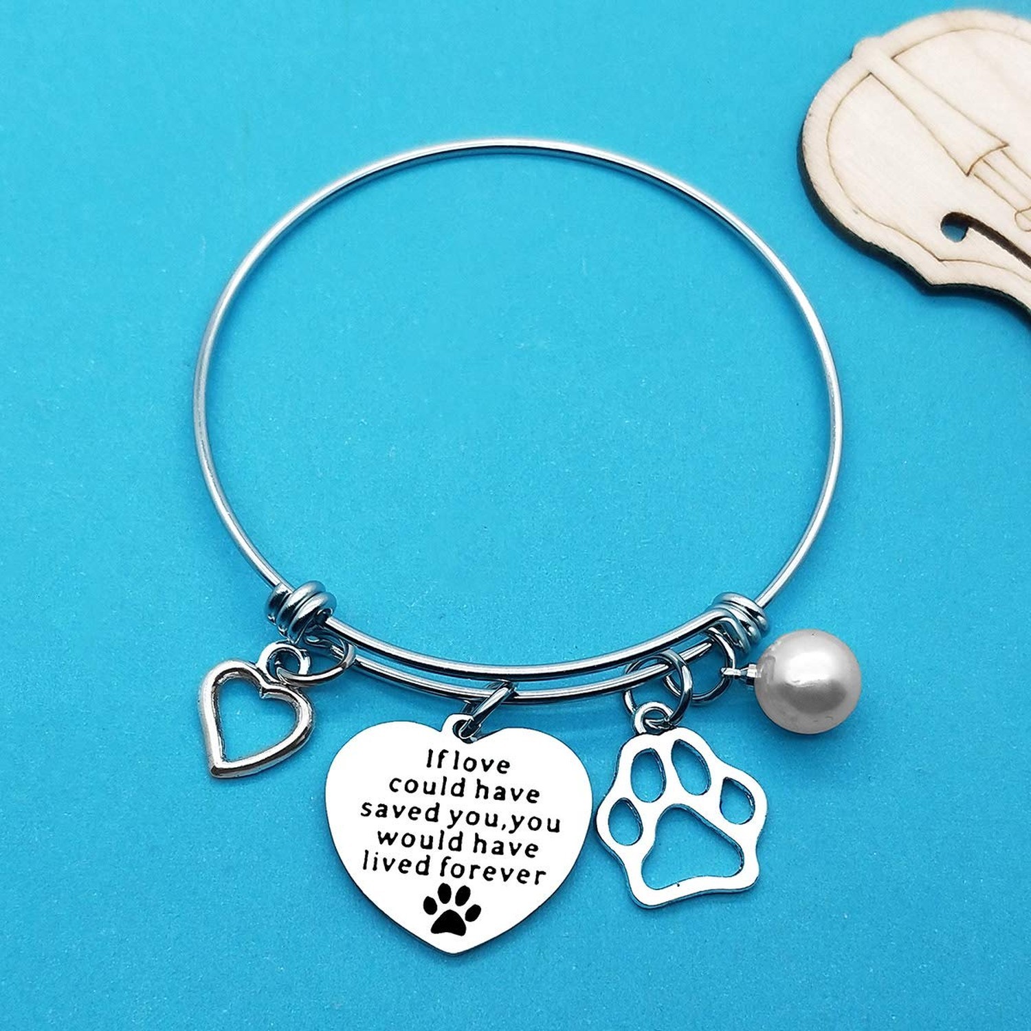 Xiahuyu Pet Memorial Bracelet Gift If Love Could Have Saved You You Would Hav…