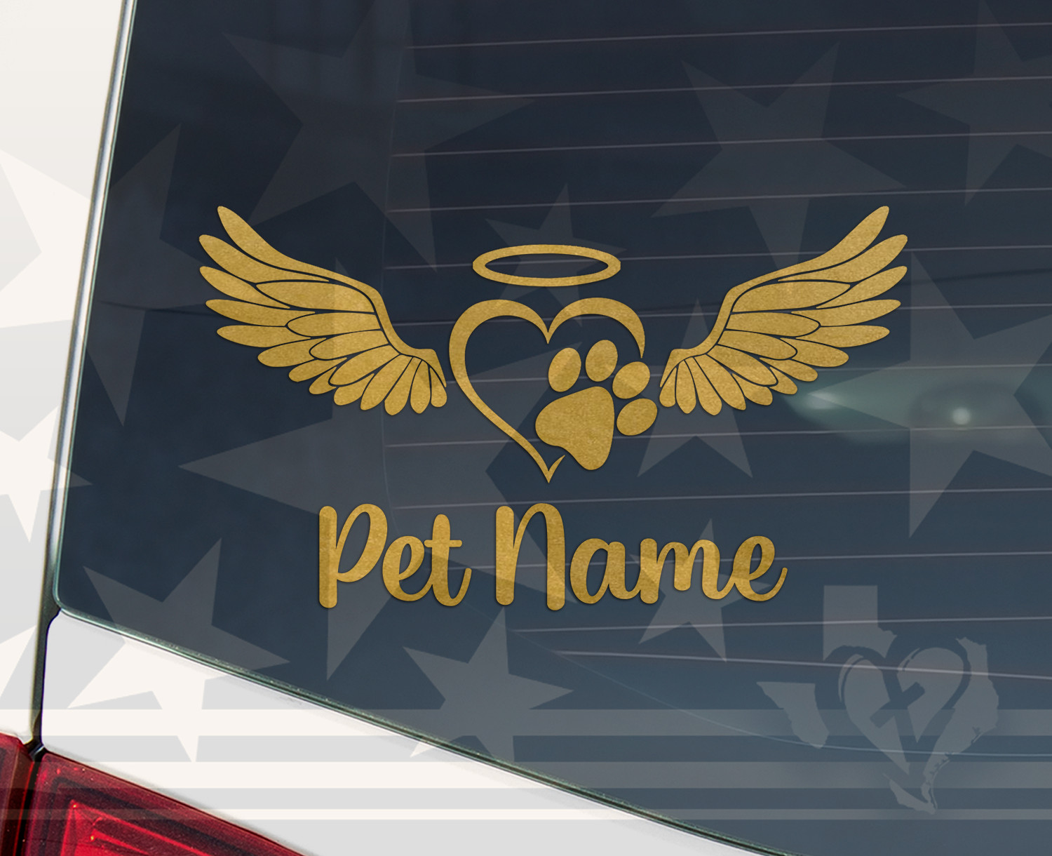 Pet Memorial | In loving Memory of Your Pet | Pet In Memory Vinyl Decal