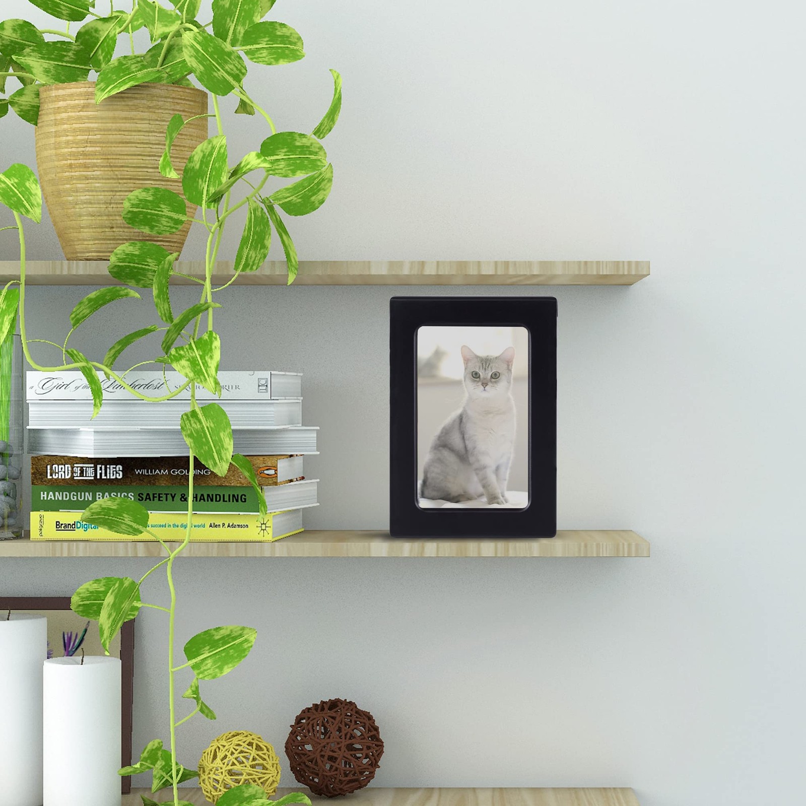 Cuodia:Pet Cremation Box with Photo Frame,Cat urns for Ashes,Pet Urns, Cat Cr…