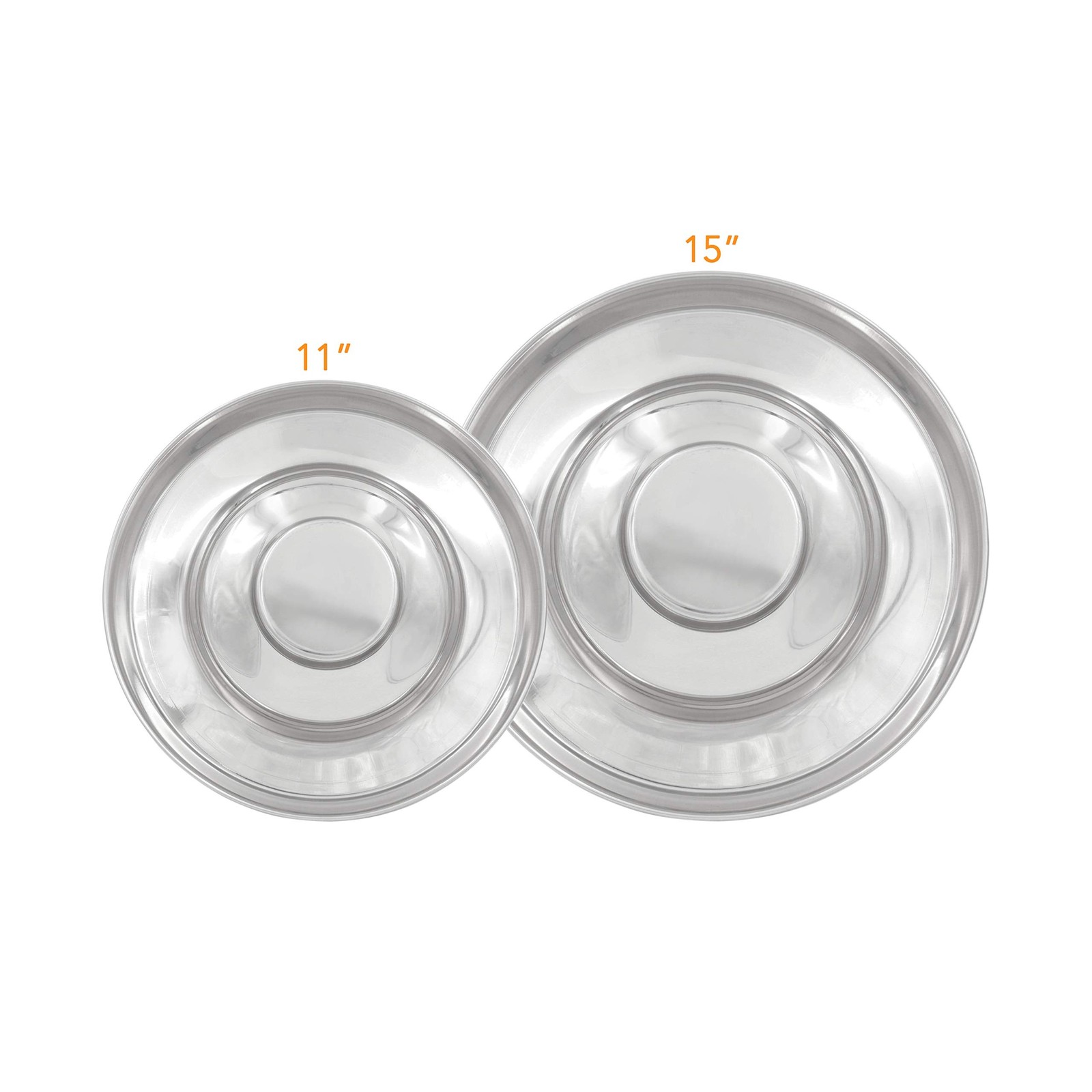 Stainless Steel Puppy Kitten Bowls: Welping Dishes for Weaning Puppies & Kitt…