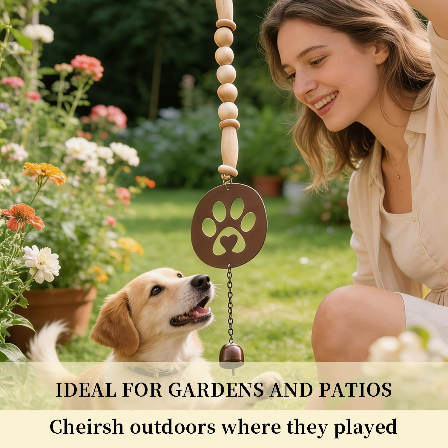 Pet Memorial Gifts for Dogs, Dog Memorial, Pet Memorial Wind Chime, Loss of a Do
