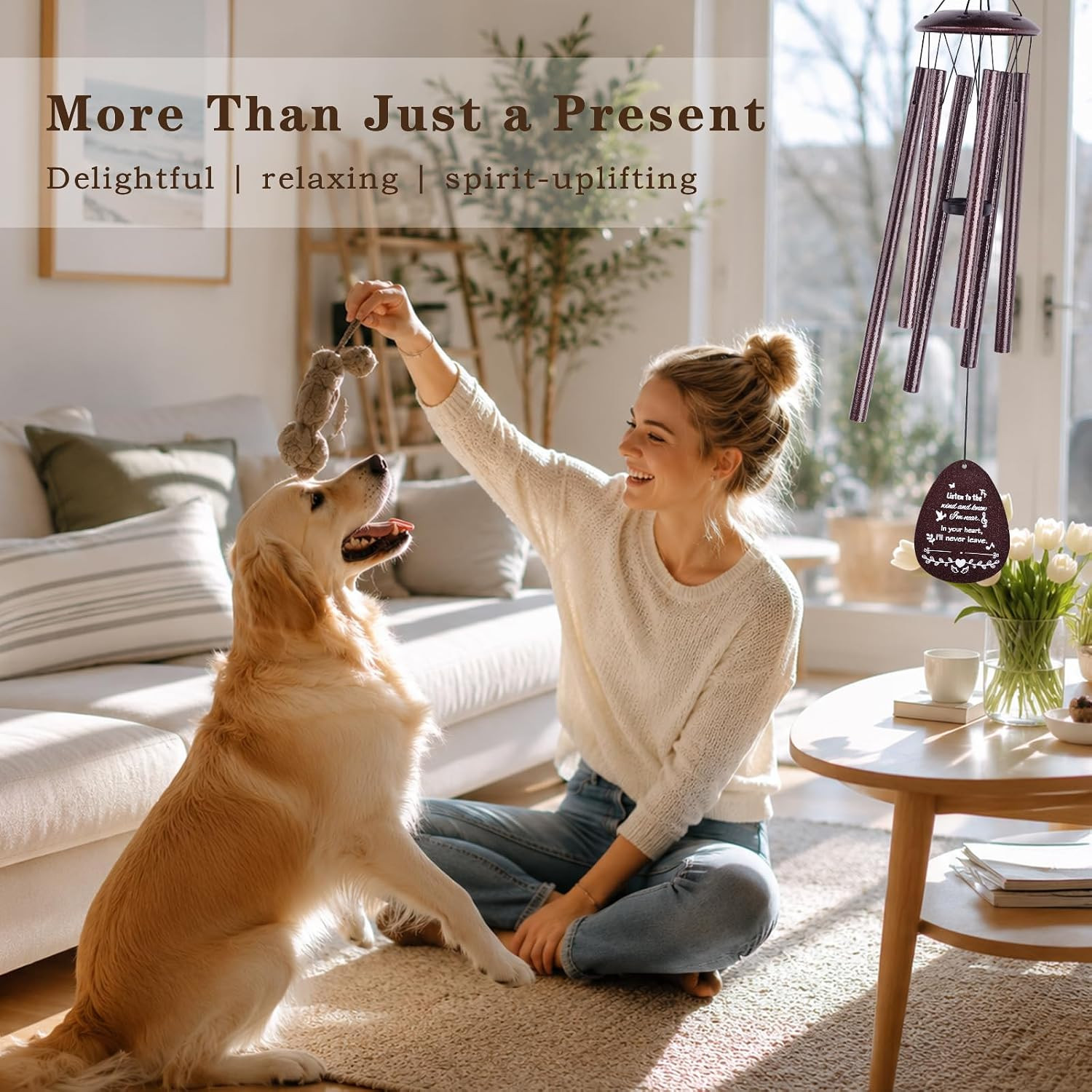 Pet Memorial Gifts for Dogs, Dogs Memorial, Dogs Memorial Wind Chime