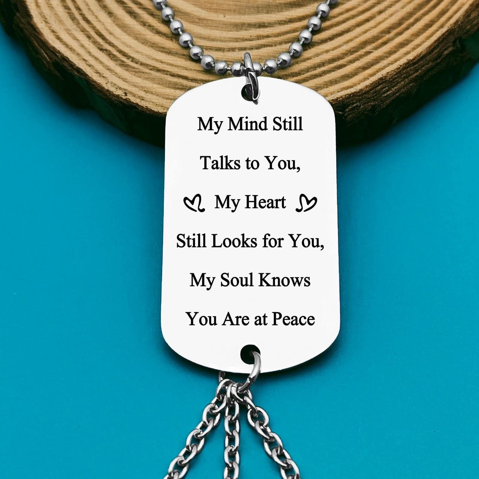 Memorial Rearview Mirror Hanging Ornament Sympathy Gift for Loss of Mother Fa…