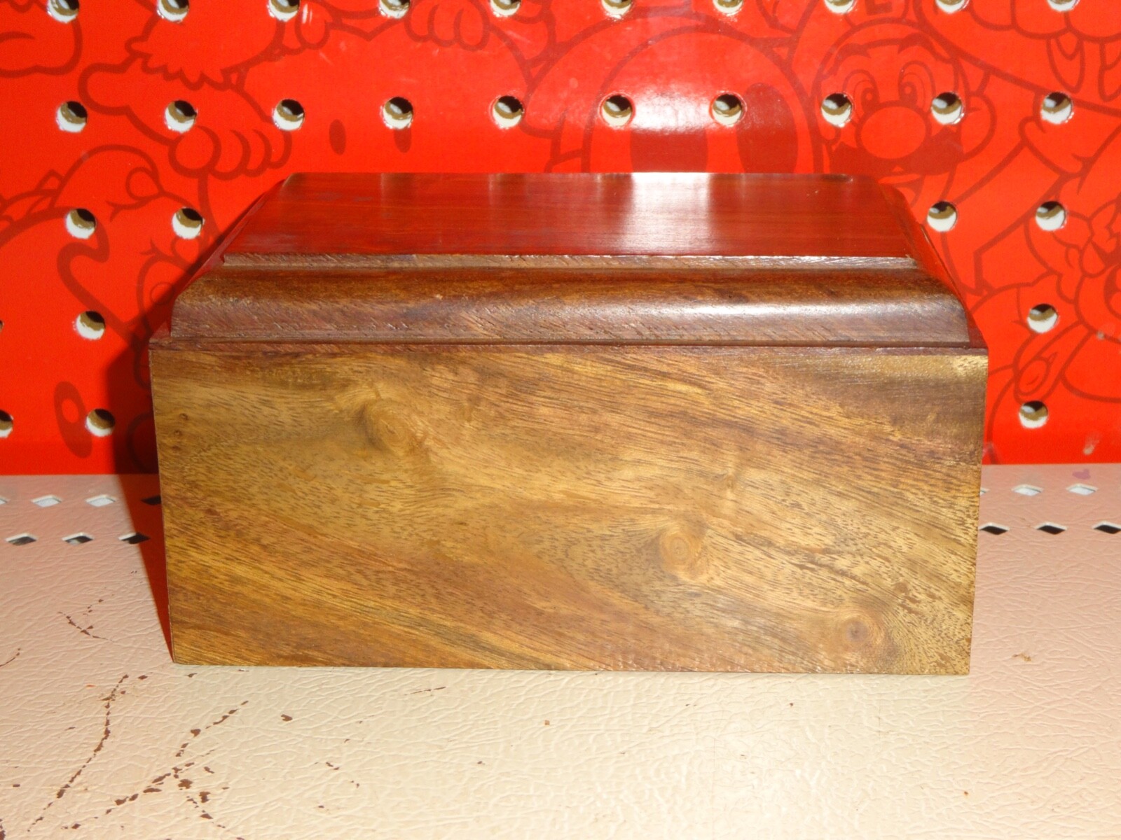Cremation Urn Pets Keepsake Ashes Burial Memorials Walnut Wood Funeral Box India