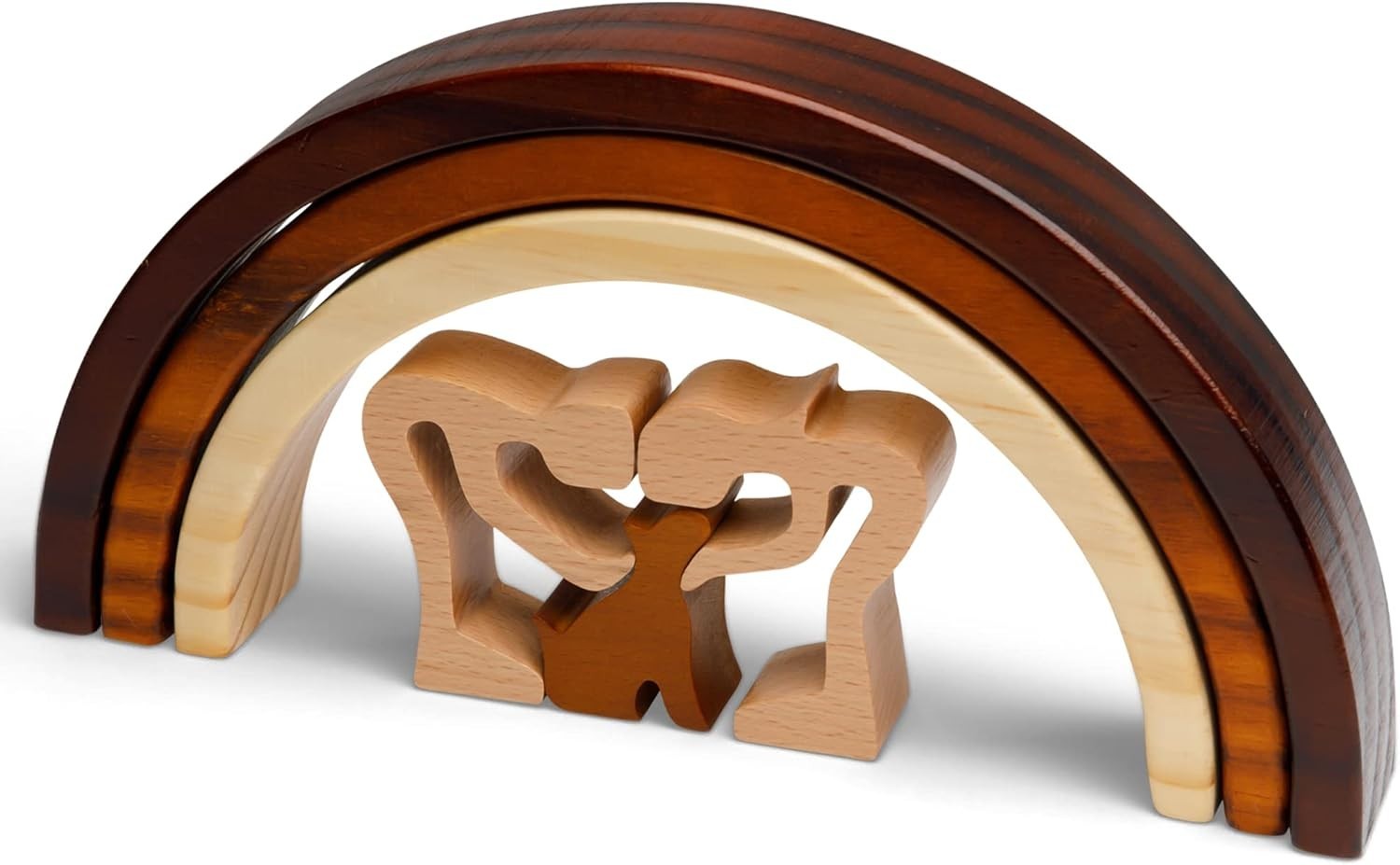 Rainbow Bridge Dog Memorial Gift – Handcrafted Keepsake for Grieving Pet Owners