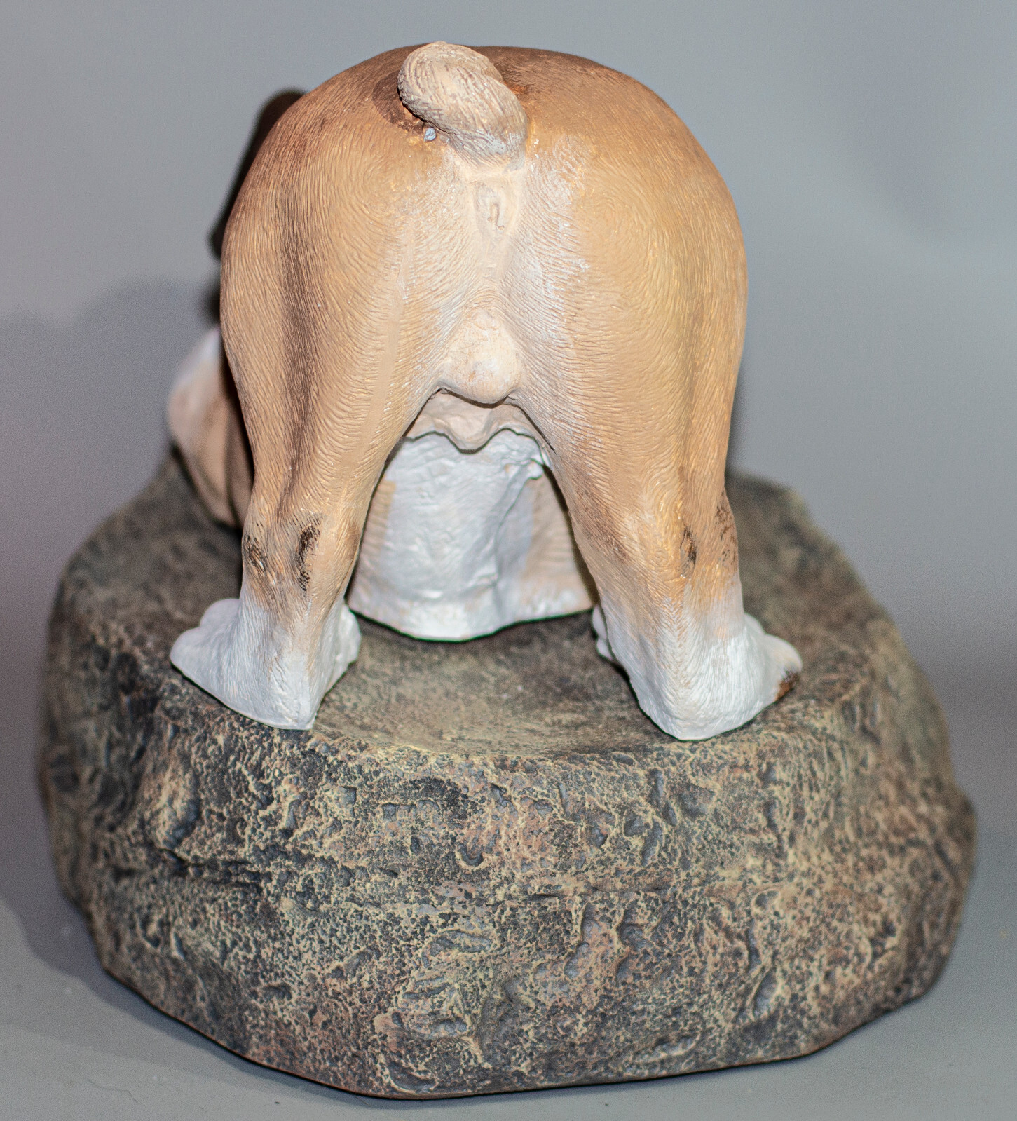 English Bulldog Memorial Headstone Urn Pet Ashes Statue Cemetery Marker Plaque