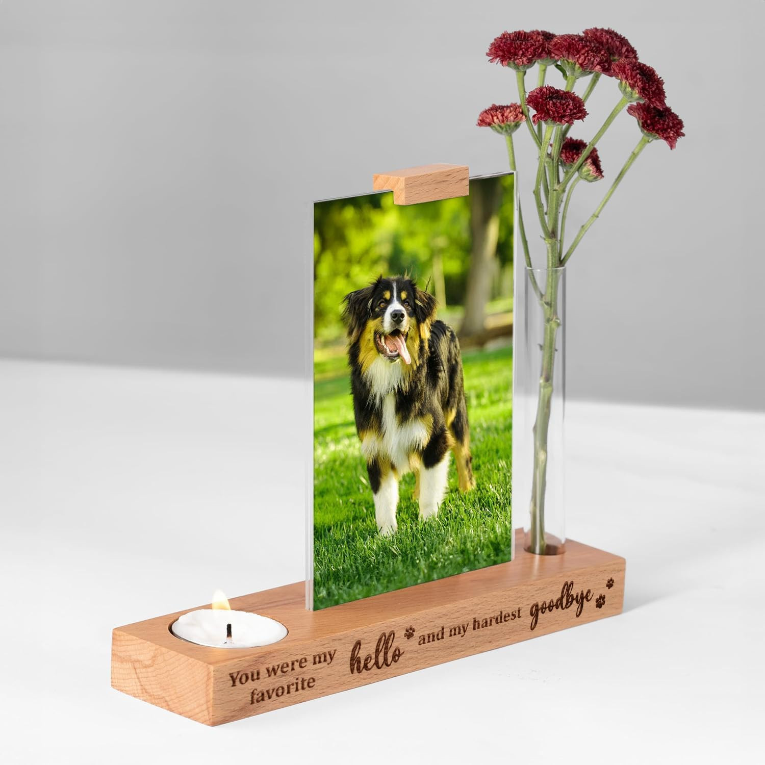 Dog Memorial Gifts – Pet Remembrance Keepsake, Sympathy Gift for Loss, Memorial
