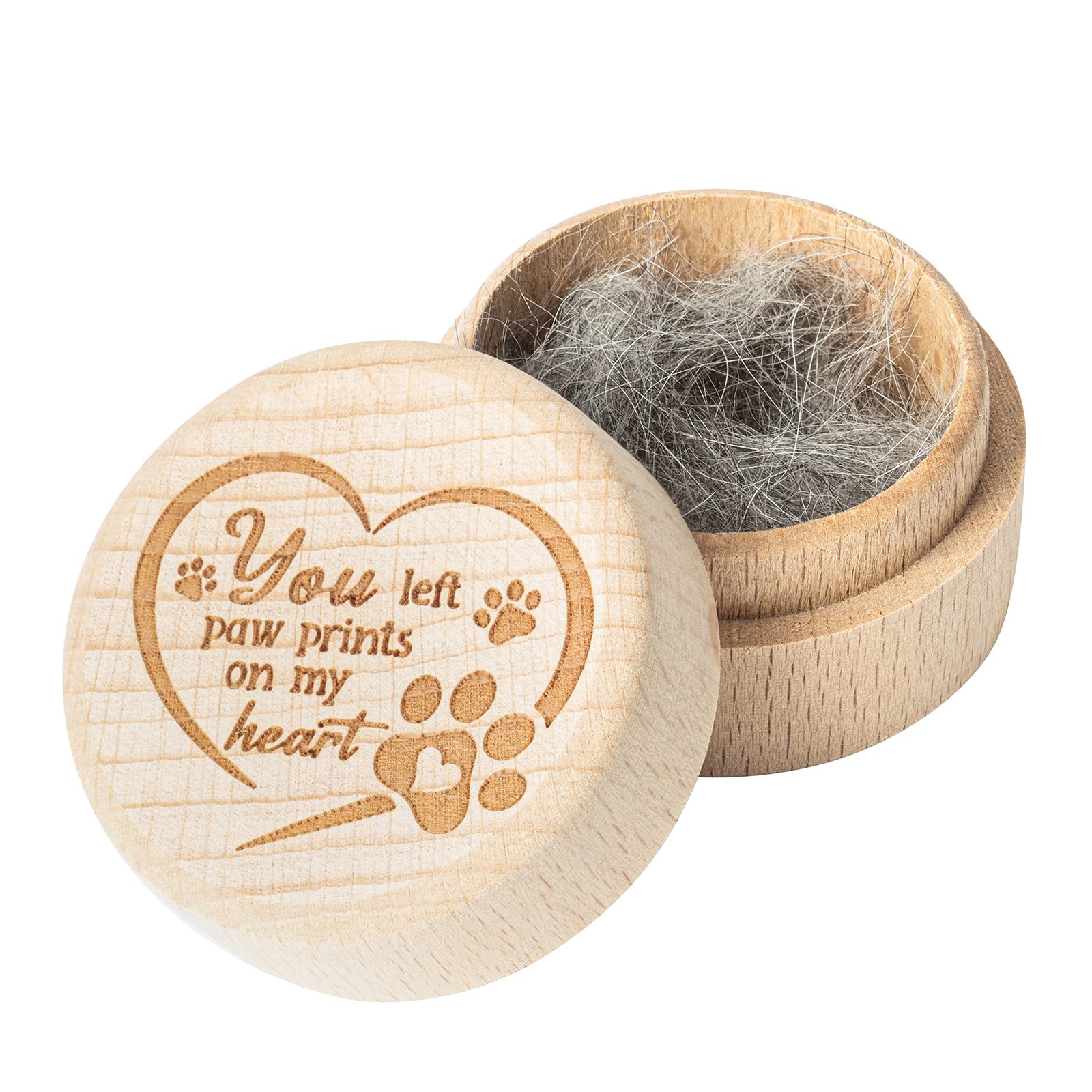 Cjiangpo Dog Memorial Keepsake Wooden Pet Urns Memorial Gifts For Loss Of Dog