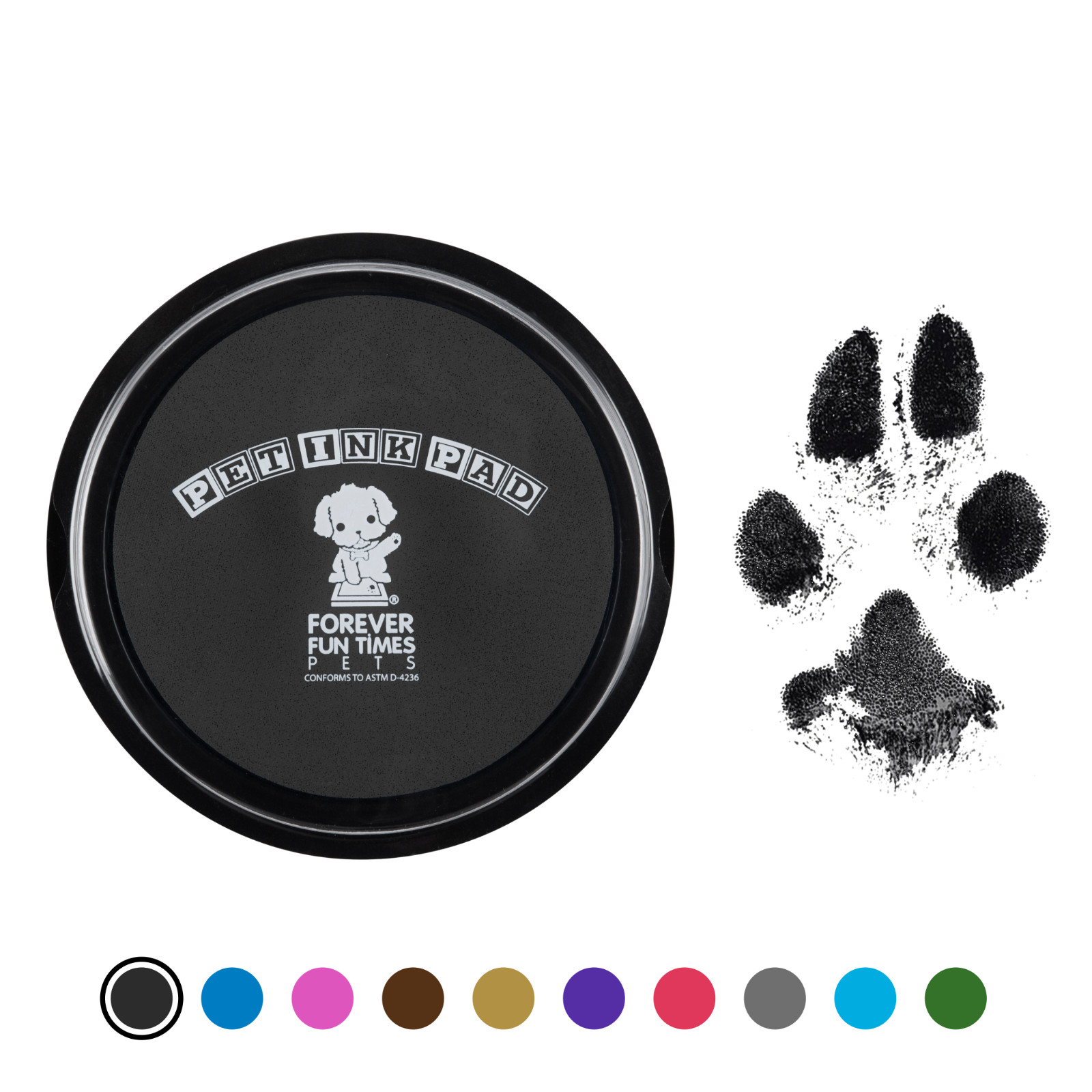 Pet Paw Print Kit – Paw Print Pad – Non Toxic Ink Pad for Pets – Cats and Dogs