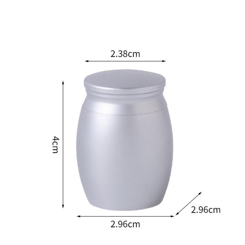 Mini Pet Urn for Dog & Cat Ashes – Brass Cremation Memorial Medium Urn New