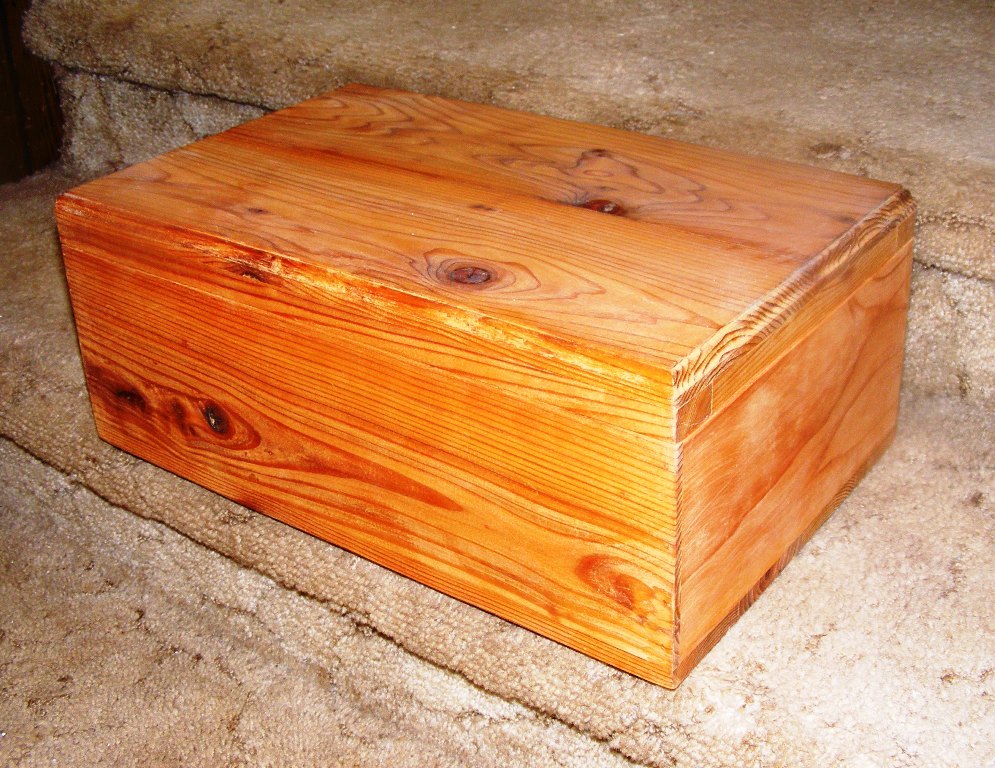 Pet Coffin Casket for Dogs or Cats 18 x 12 x 7 1/2 Inches – All Cedar