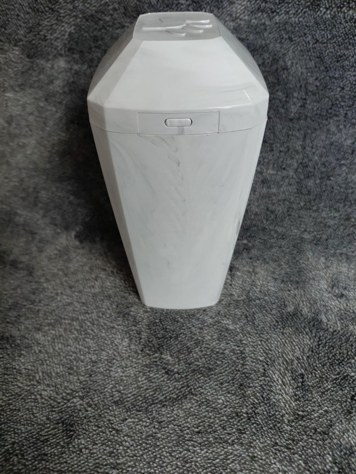 Pet Urn Marble Design Plastic 5 3/4 By 3.5 Inch New By Precious Pets B 4