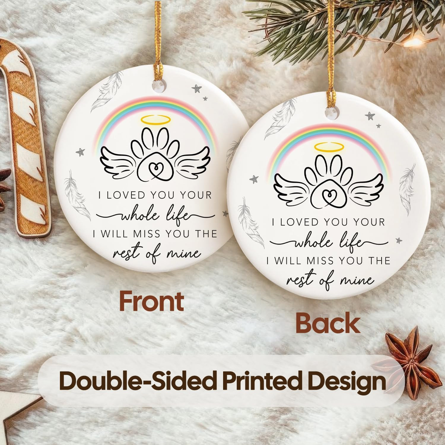 Pet Memorial Gifts – Dog Memorial Loss of Dog, Sympathy Gift – Cat Memorial Gift