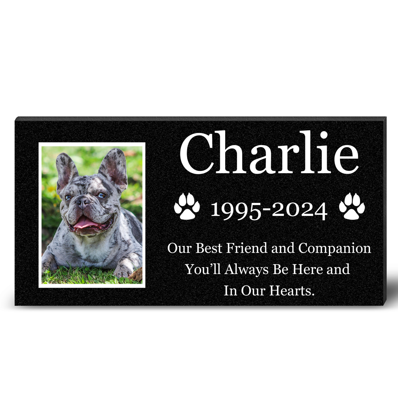 pet memorial stones personalized