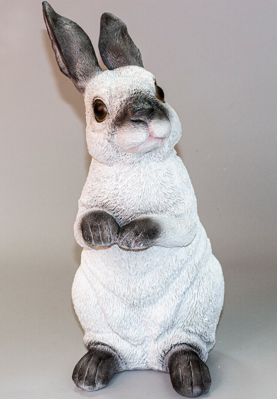 Unique Cremation Urn Pet Ashes Rabbit Memorial Statue Bunny Keepsake Grave Decor