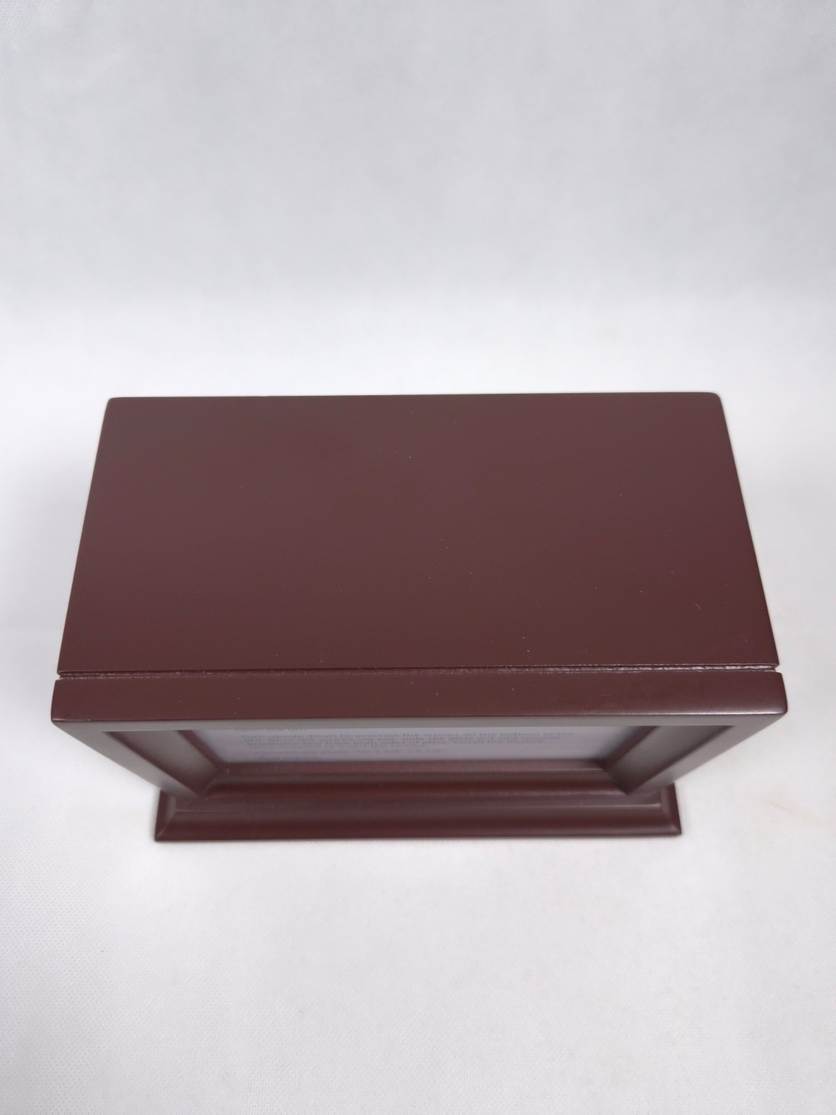 Pet Cremation URN Solid Wood Custom Photo Frame Velvet Lined for Pet up to 70Lbs