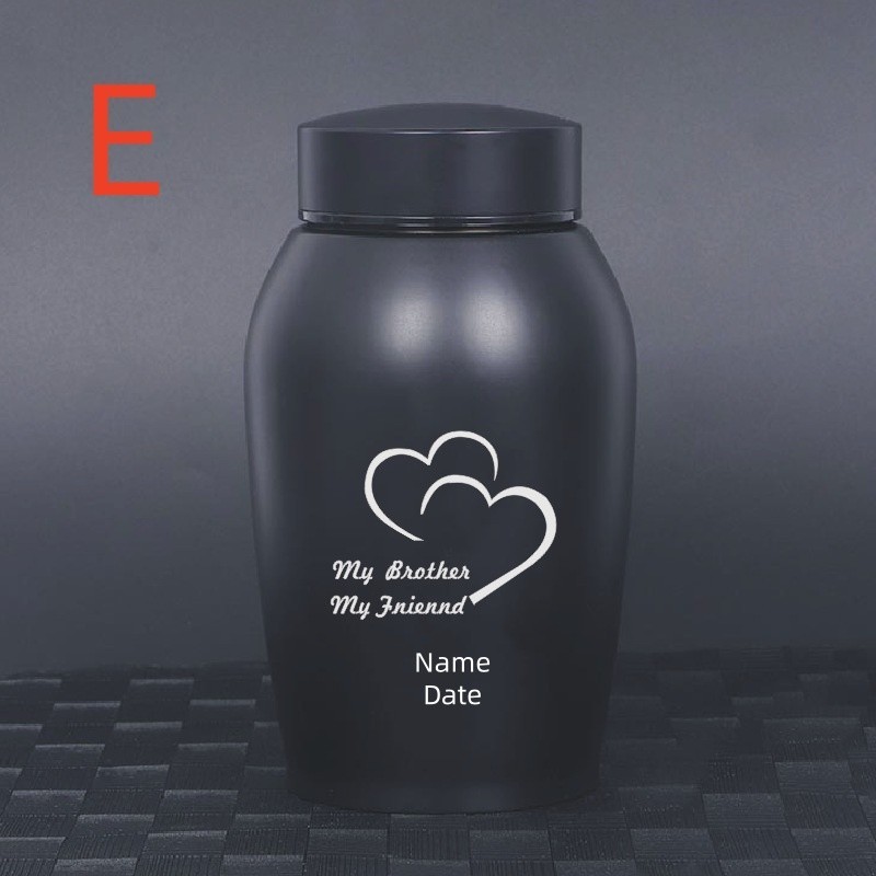 Custom Engraved Pet Urn for Ashes, Personalized Dog & Cat Memorial Cremation Urn