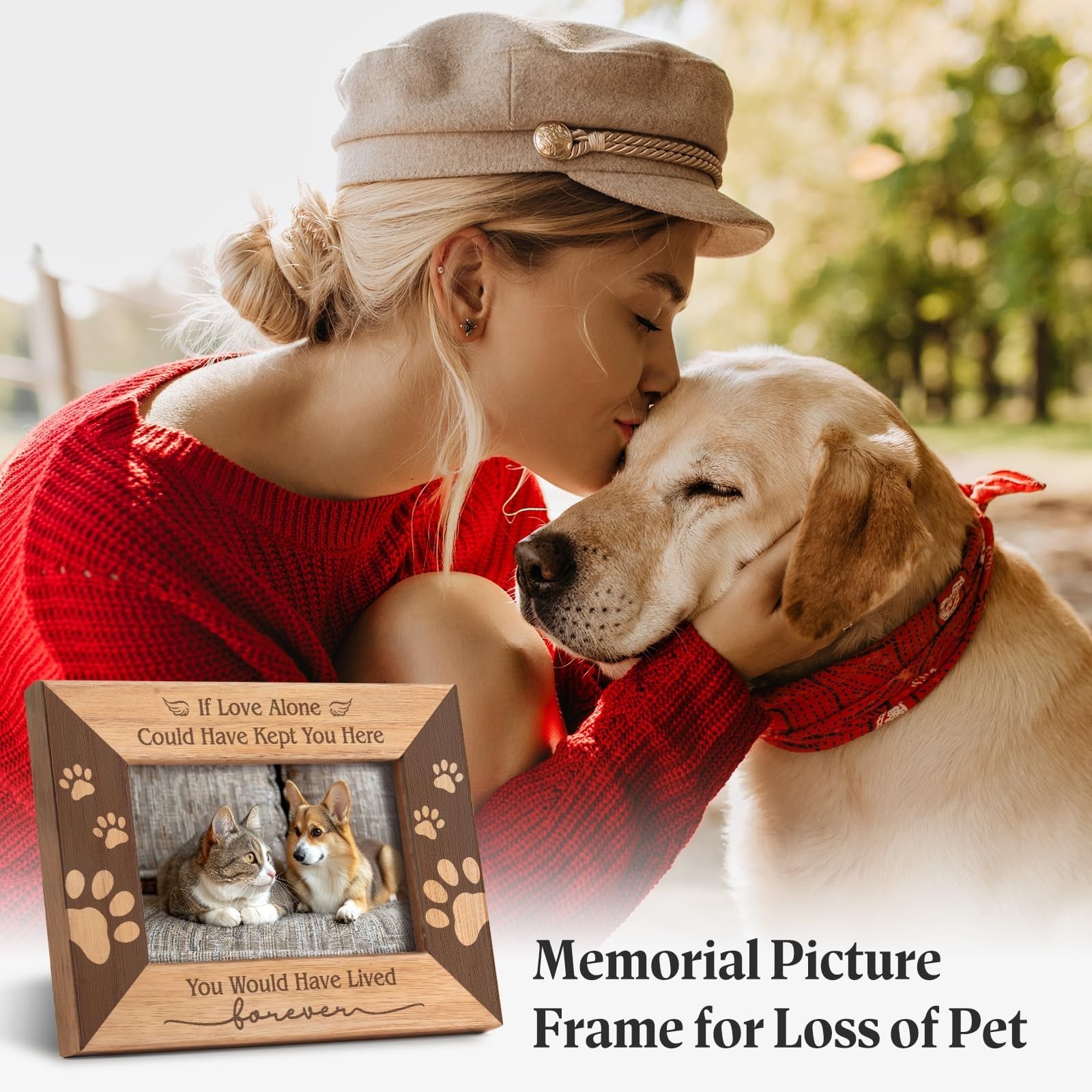 Dog Memorial Gifts Loss Of Pet Picture Frame Sympathy Passed Away Photo Holder
