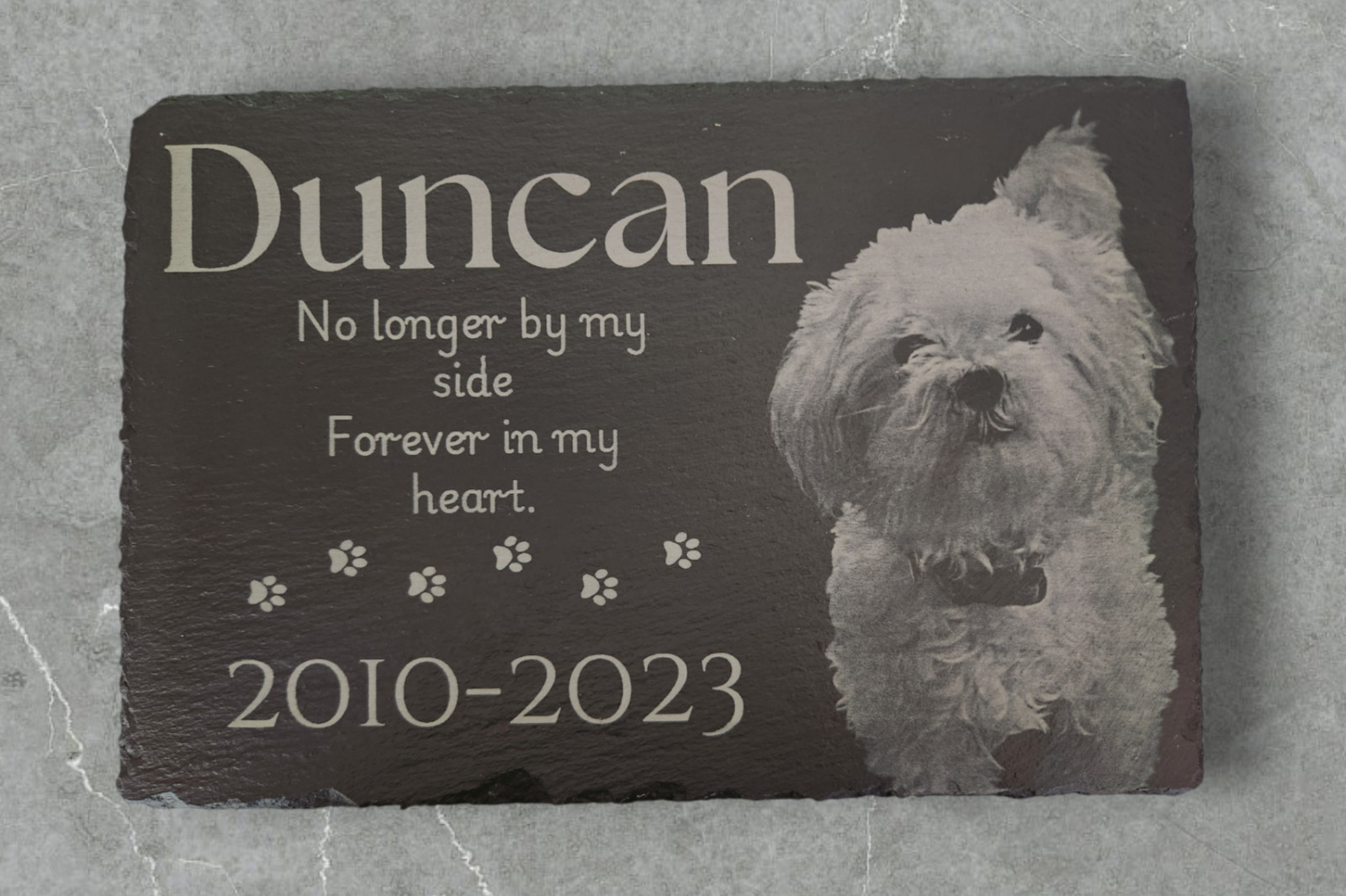 memorial lasered personalized custom slate signs for all occasions