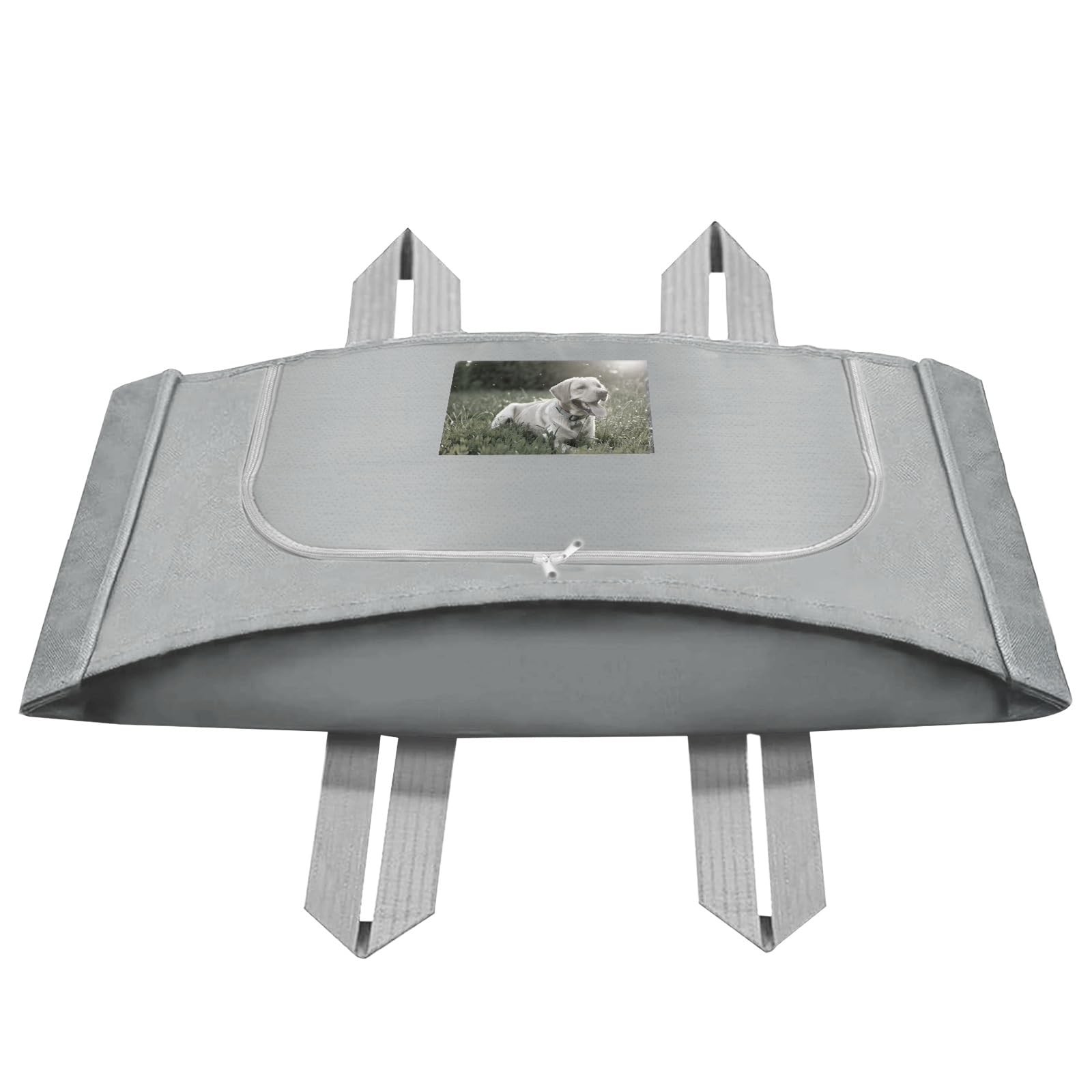 Small Gray Pet Burial Bag Under 20lb EcoConscious Casket Alternative Custom