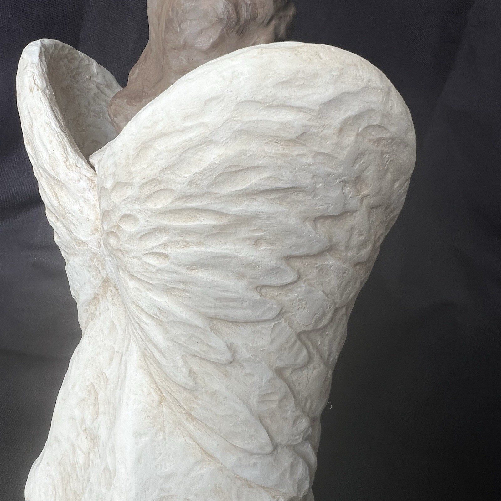 Angel Dog Urn For Cremation Ashes Statue Pet Memorial Figurine Handmade NEW