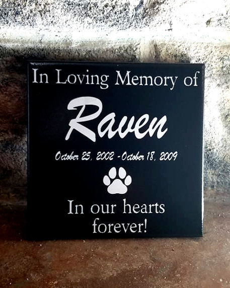 Pet Memorial for Cat & Dog Memorial Stone | Pet Loss Stone Gift Plaque