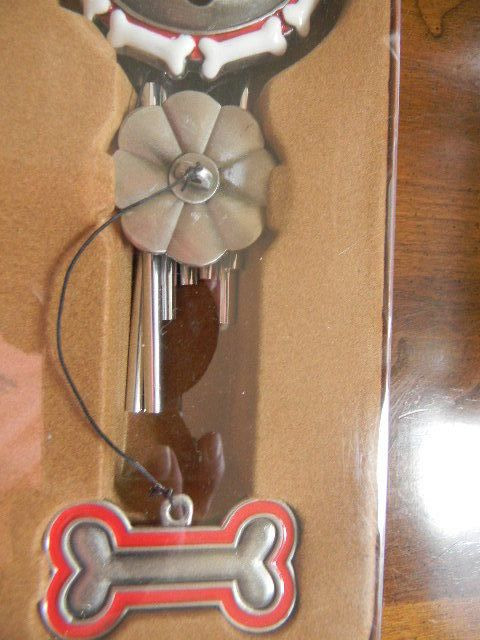 Best Friend (Dog) Pet Remembrance Hanging Wind Chime Memorial Photo Frame NIB