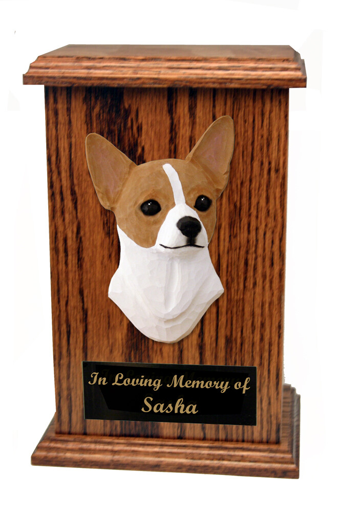 Chihuahua Short Hair Memorial Urn