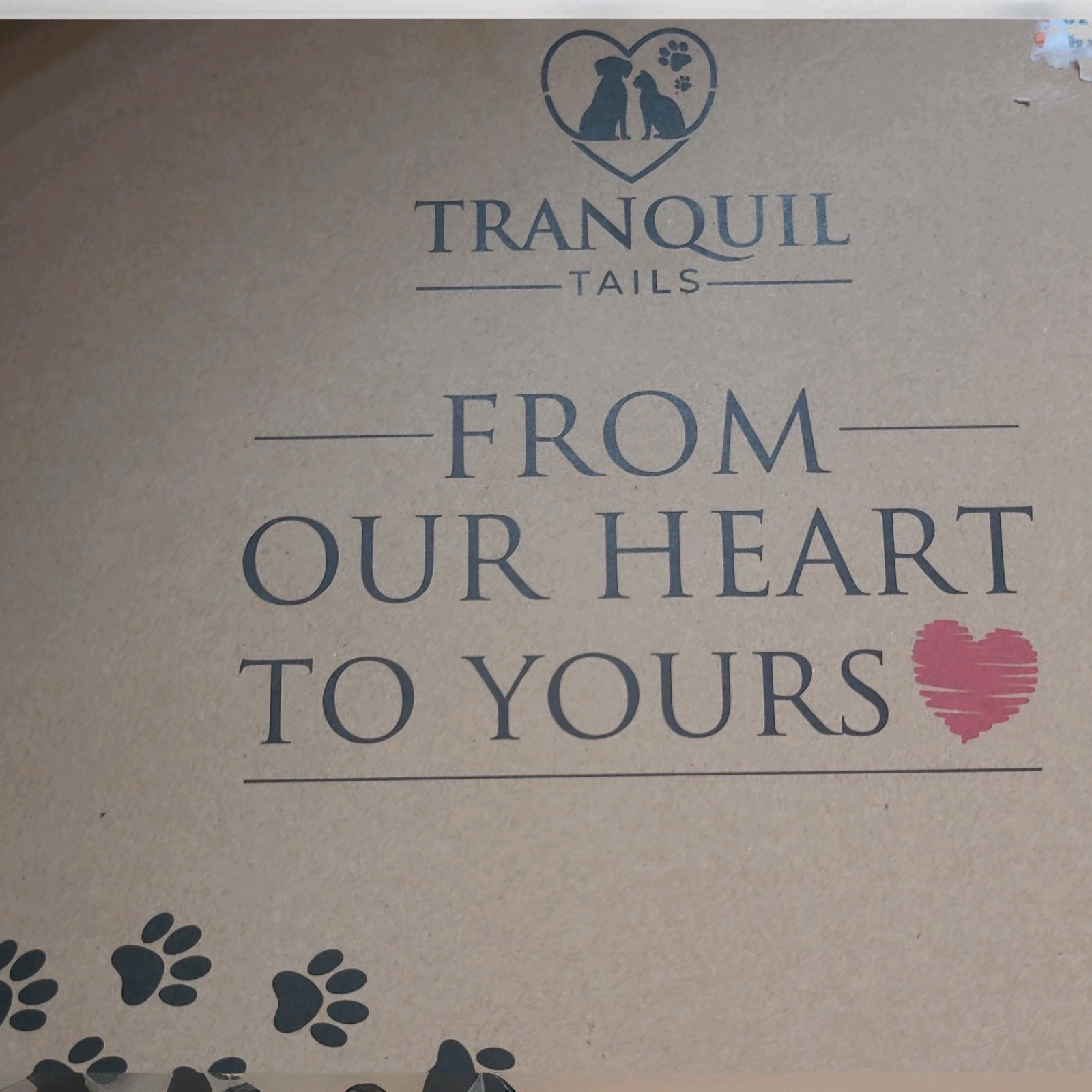 Tranquil Tails Pet Memorial Garden Stone. As-Is Condition READ DECRIPTION INFO